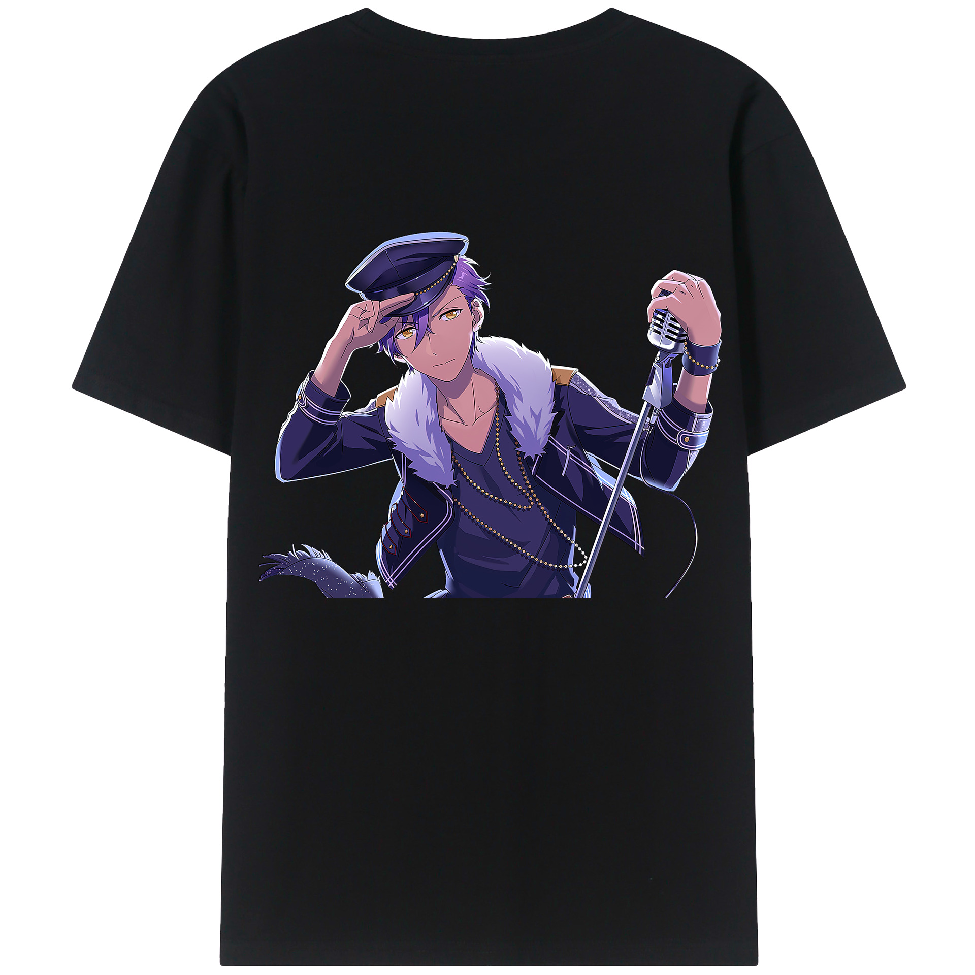 （画像用） あんさんぶるスターズ! Ensemble Stars 綿100％半袖Tシャツ（背面プリント）
