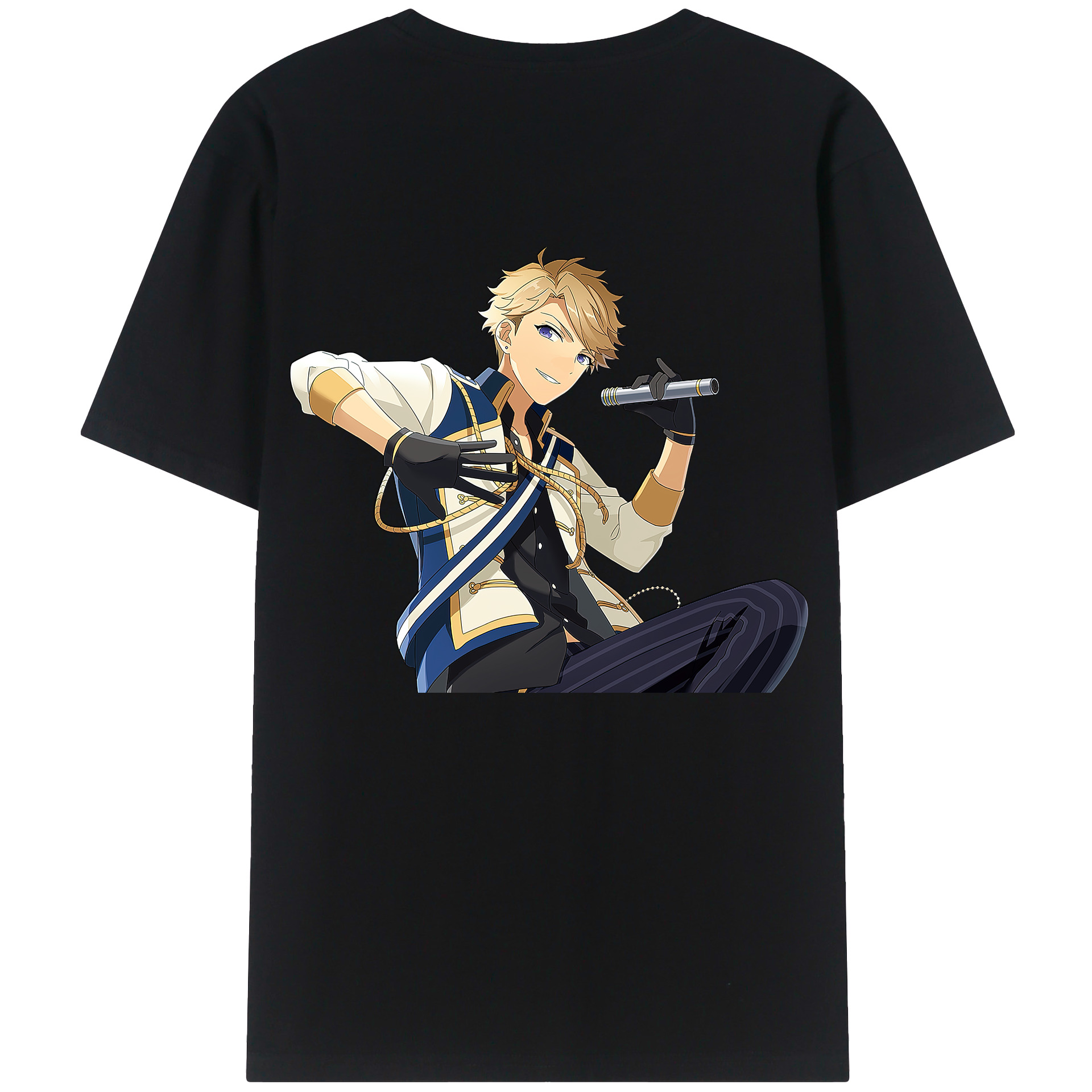 （画像用） あんさんぶるスターズ! Ensemble Stars 綿100％半袖Tシャツ（背面プリント）