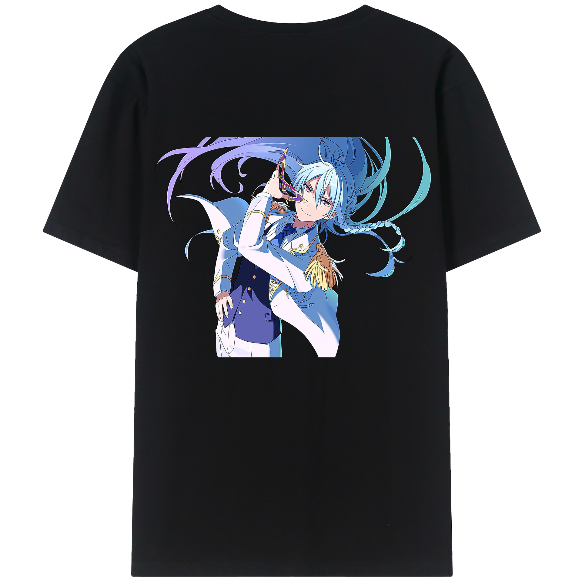 （画像用） あんさんぶるスターズ! Ensemble Stars 綿100％半袖Tシャツ（背面プリント）