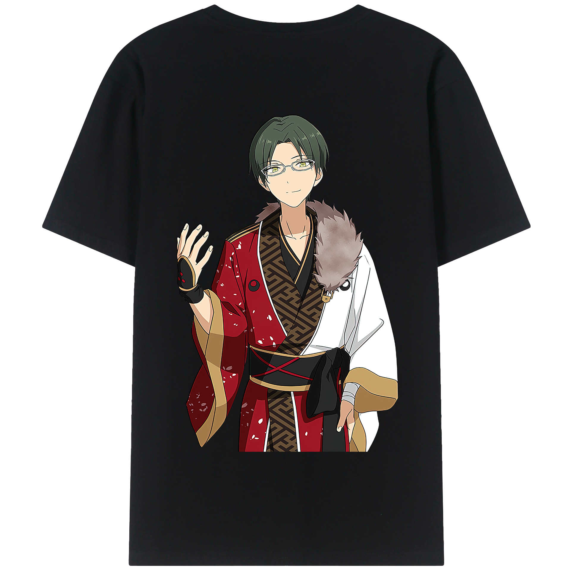 （画像用） あんさんぶるスターズ! Ensemble Stars 綿100％半袖Tシャツ（背面プリント）