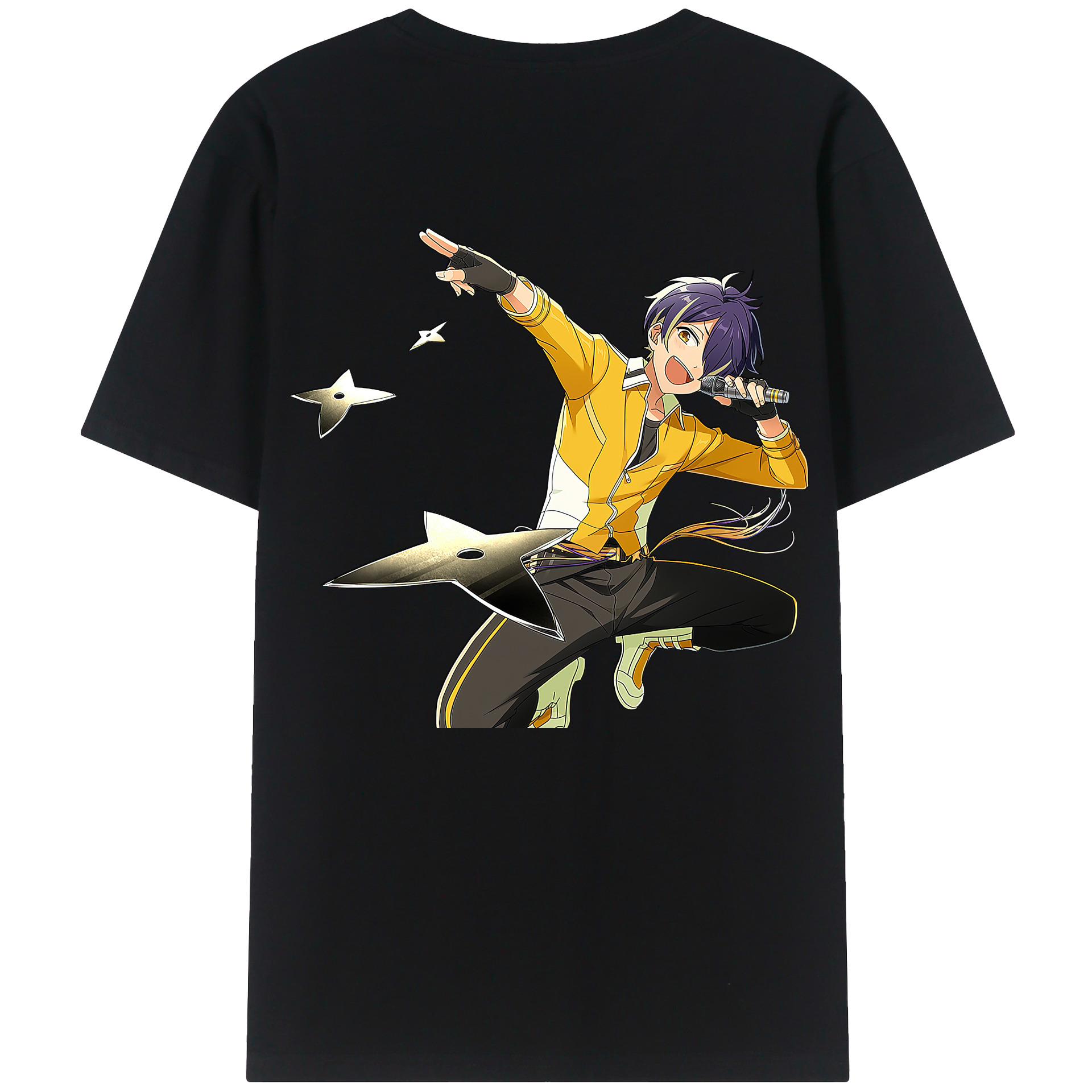 （画像用） あんさんぶるスターズ! Ensemble Stars 綿100％半袖Tシャツ（背面プリント）