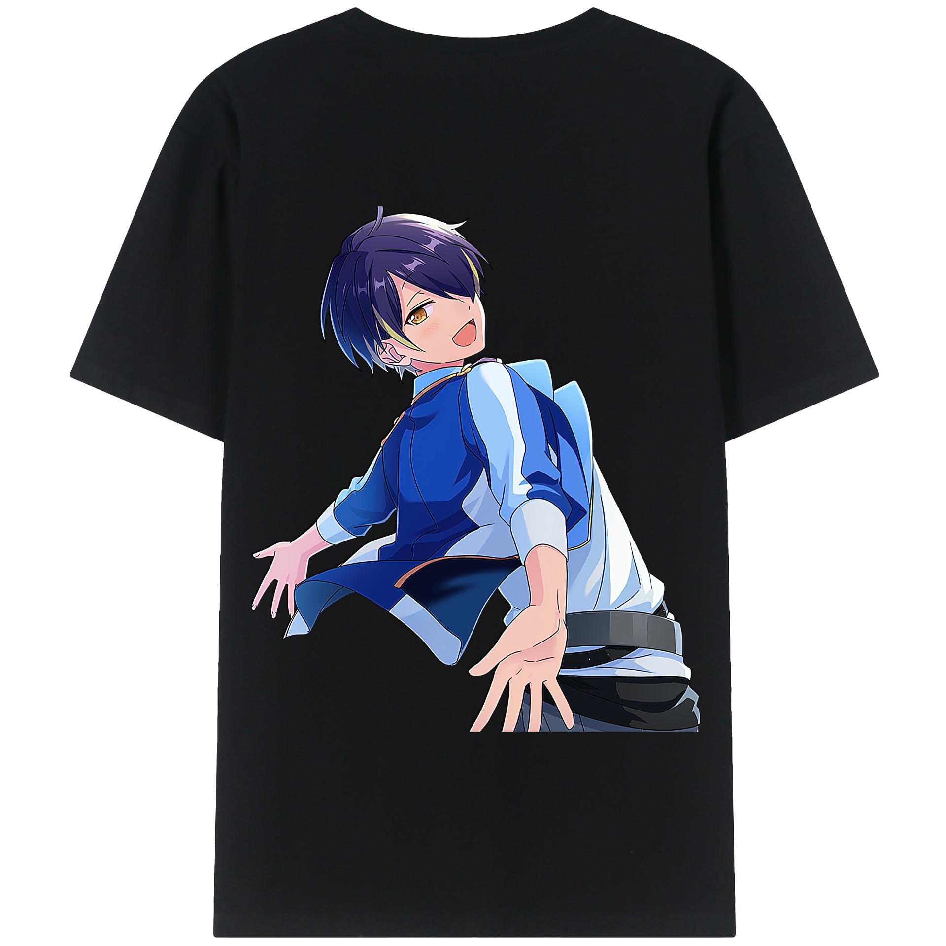 （画像用） あんさんぶるスターズ! Ensemble Stars 綿100％半袖Tシャツ（背面プリント）