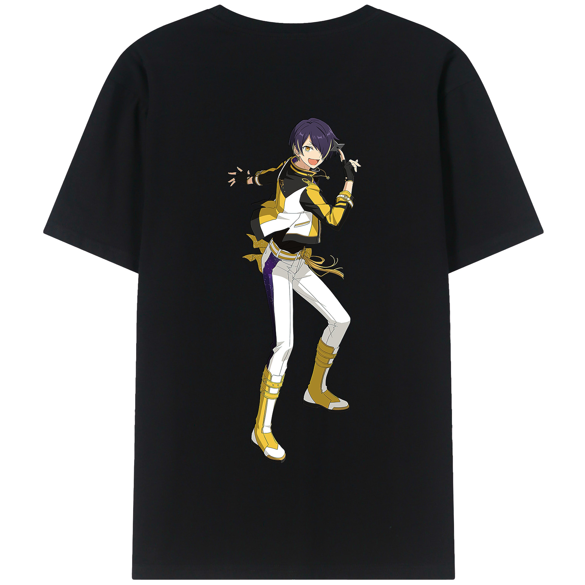 （画像用） あんさんぶるスターズ! Ensemble Stars 綿100％半袖Tシャツ（背面プリント）