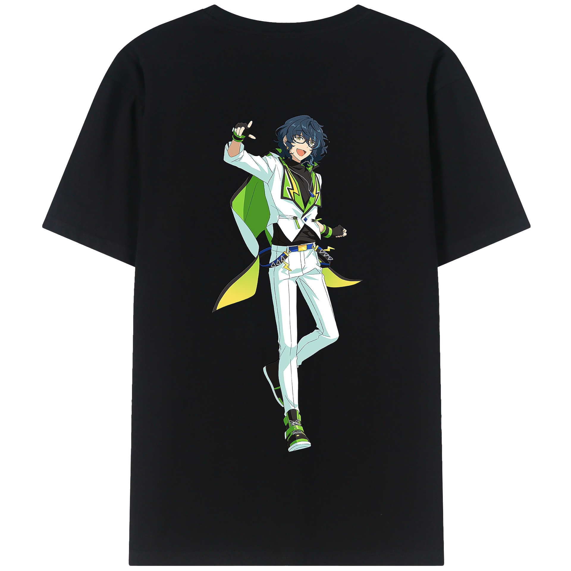 （画像用） あんさんぶるスターズ! Ensemble Stars 綿100％半袖Tシャツ（背面プリント）