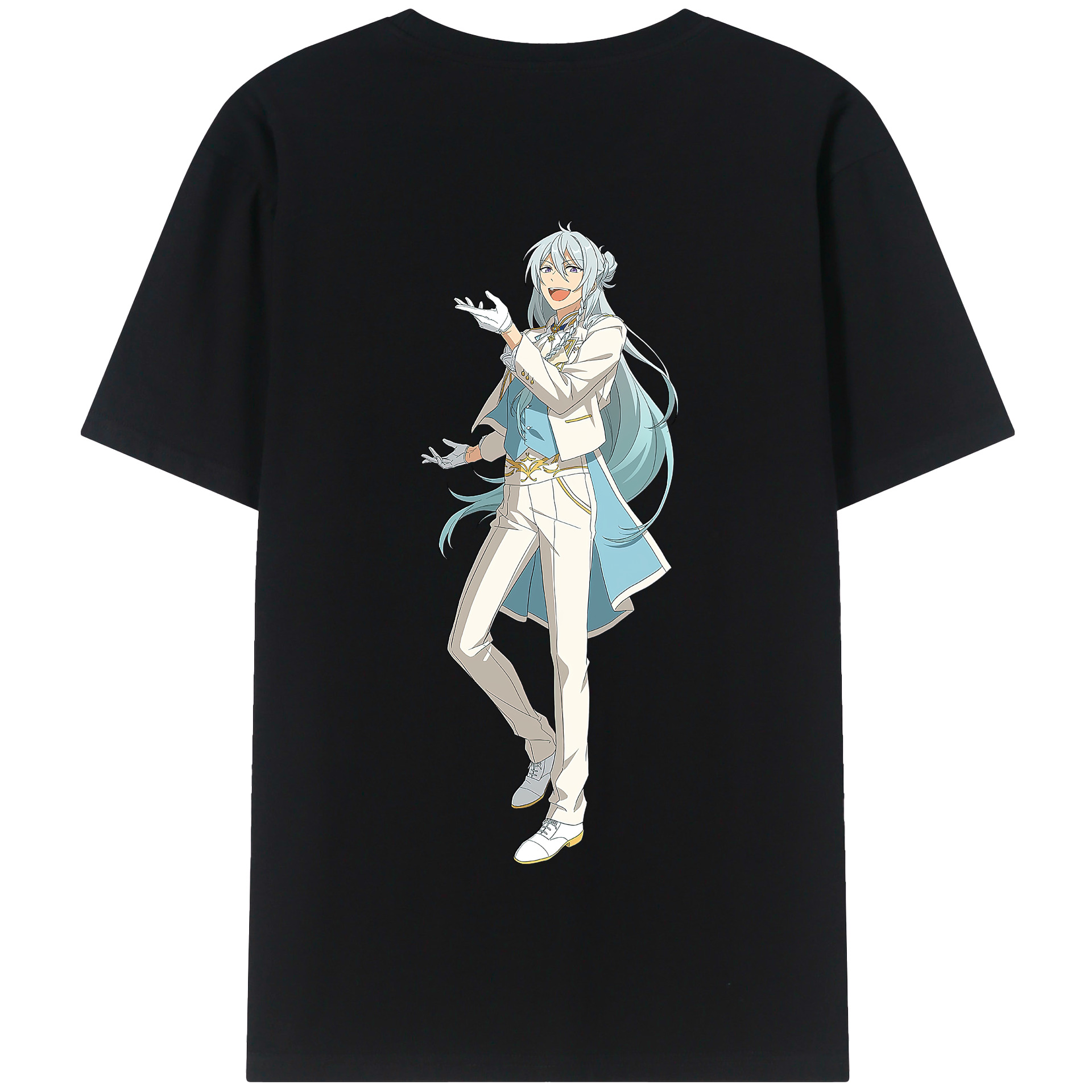 （画像用） あんさんぶるスターズ! Ensemble Stars 綿100％半袖Tシャツ（背面プリント）
