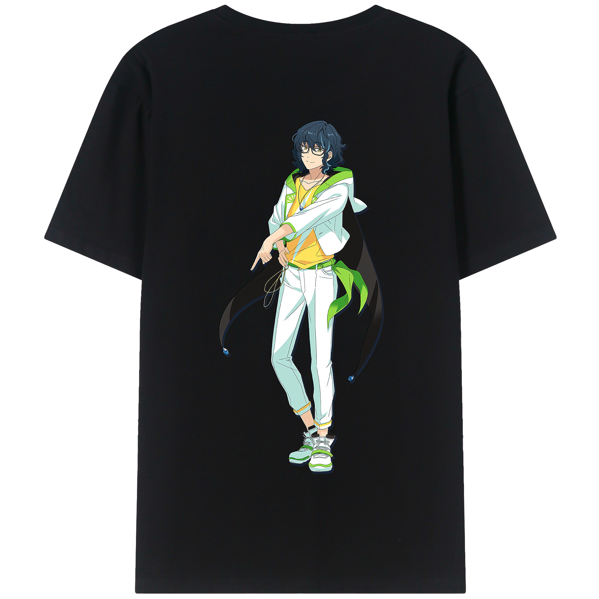 （画像用） あんさんぶるスターズ! Ensemble Stars 綿100％半袖Tシャツ（背面プリント）