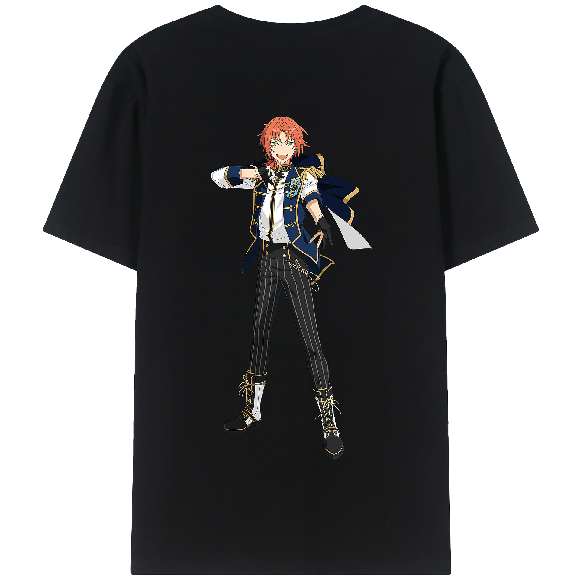 （画像用） あんさんぶるスターズ! Ensemble Stars 綿100％半袖Tシャツ（背面プリント）