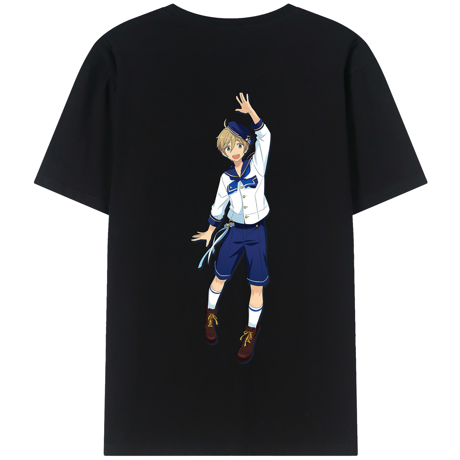（画像用） あんさんぶるスターズ! Ensemble Stars 綿100％半袖Tシャツ（背面プリント）