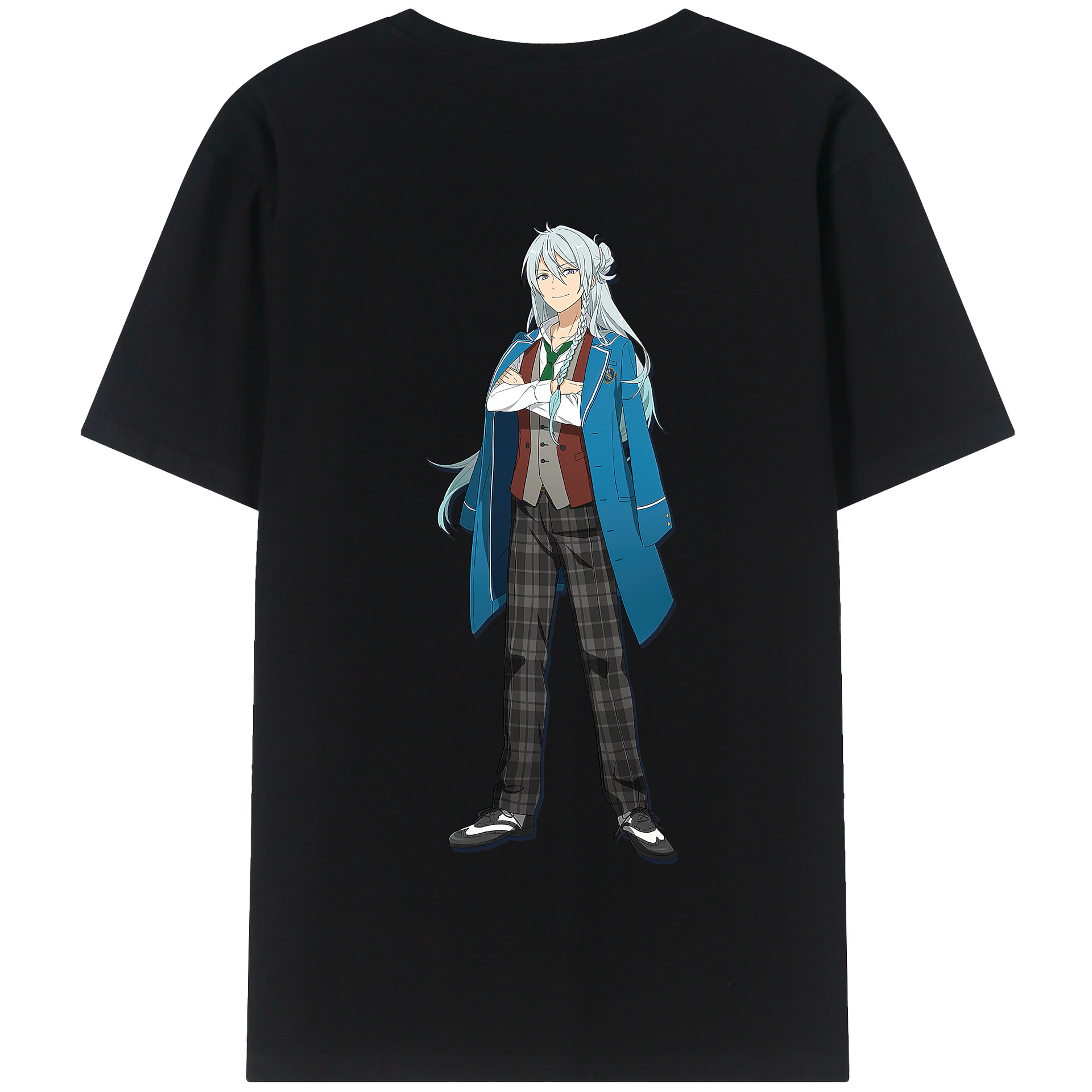 （画像用） あんさんぶるスターズ! Ensemble Stars 綿100％半袖Tシャツ（背面プリント）