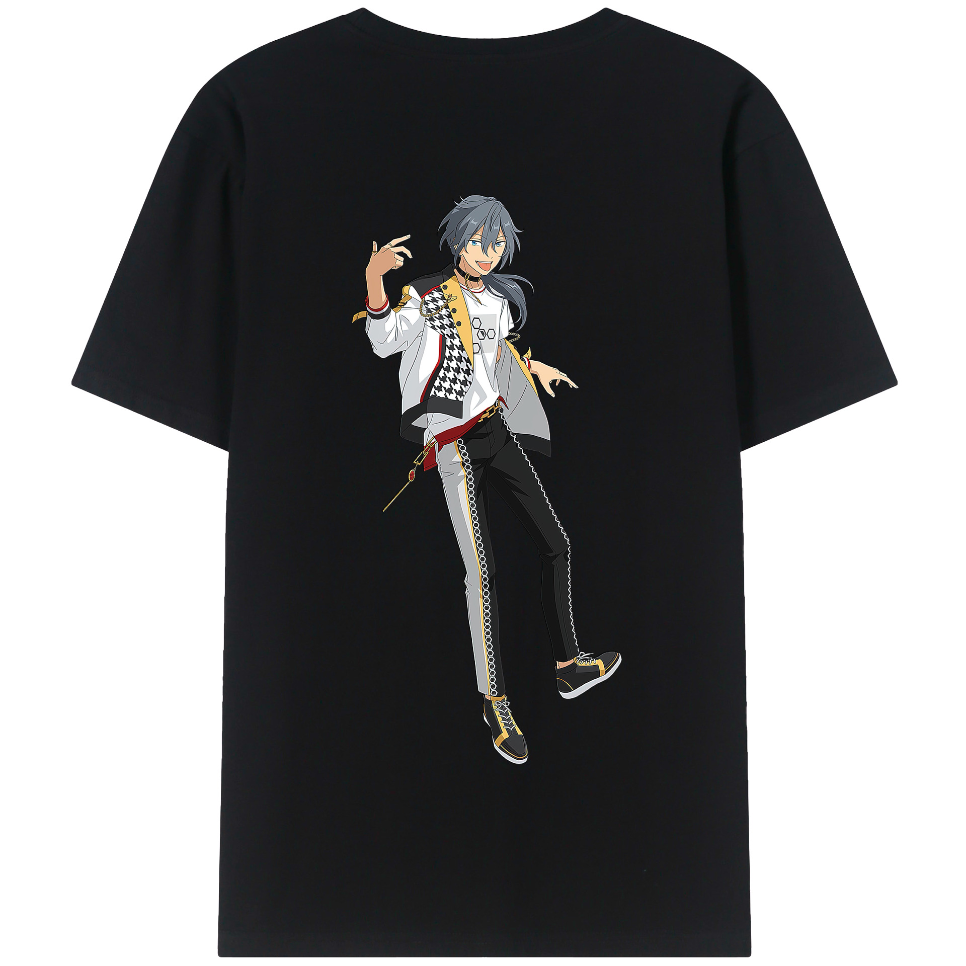 （画像用） あんさんぶるスターズ! Ensemble Stars 綿100％半袖Tシャツ（背面プリント）