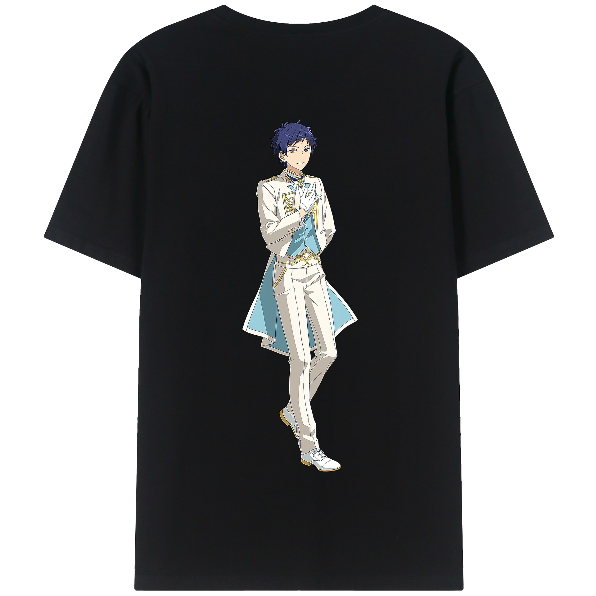 （画像用） あんさんぶるスターズ! Ensemble Stars 綿100％半袖Tシャツ（背面プリント）