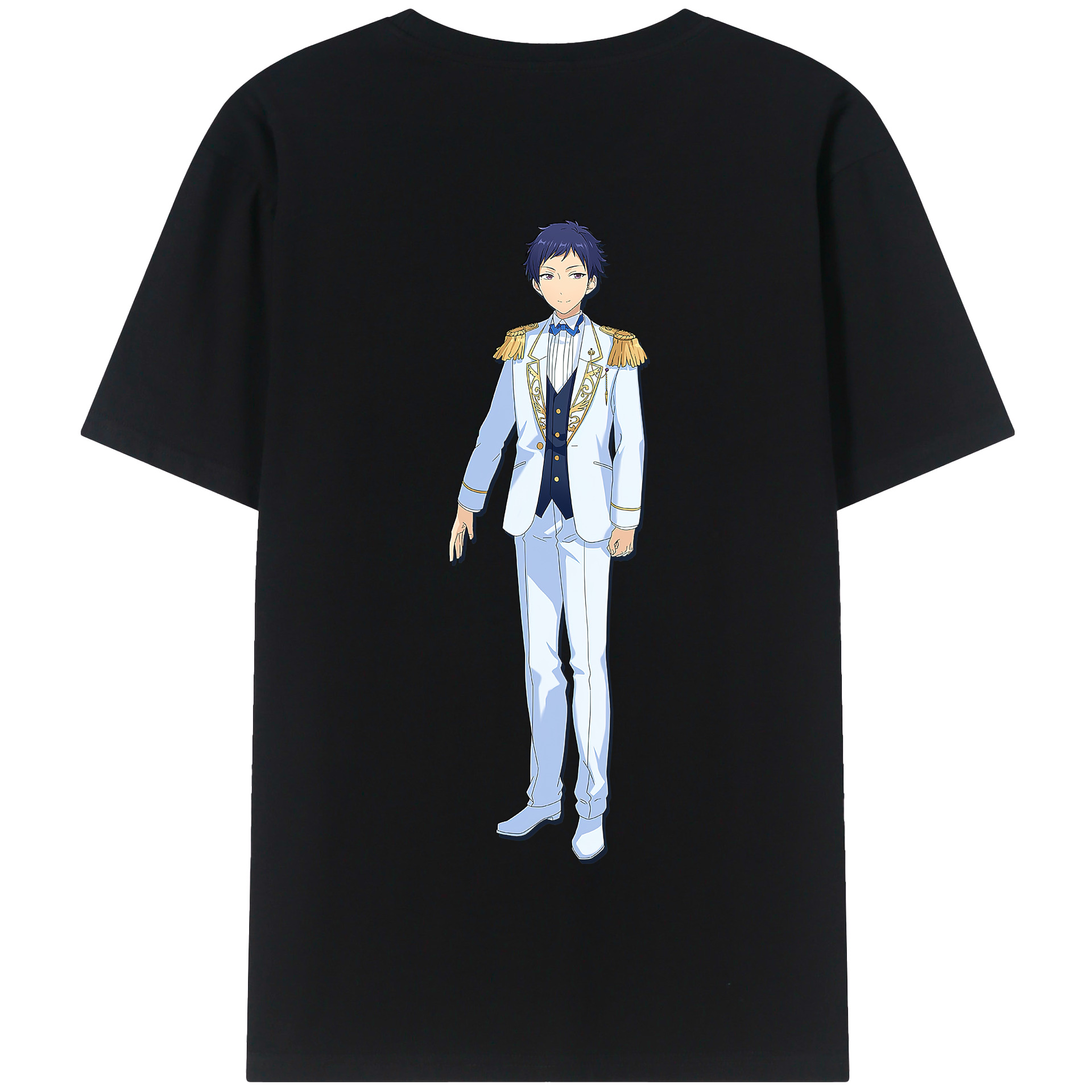 （画像用） あんさんぶるスターズ! Ensemble Stars 綿100％半袖Tシャツ（背面プリント）