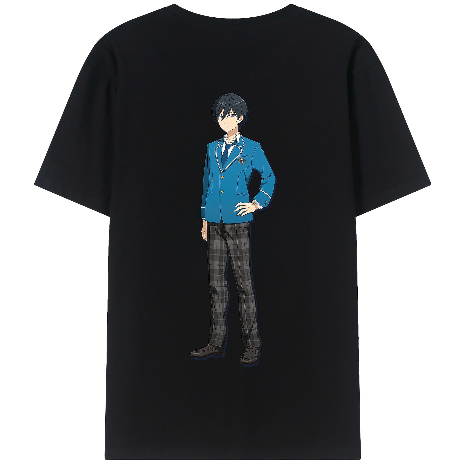 （画像用） あんさんぶるスターズ! Ensemble Stars 綿100％半袖Tシャツ（背面プリント）