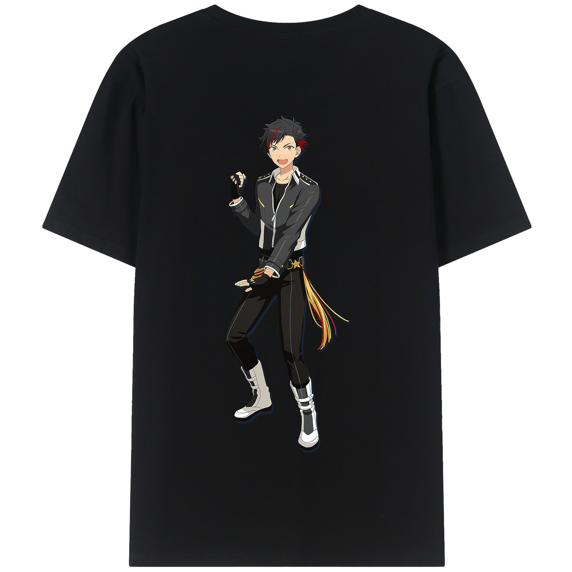 （画像用） あんさんぶるスターズ! Ensemble Stars 綿100％半袖Tシャツ（背面プリント）