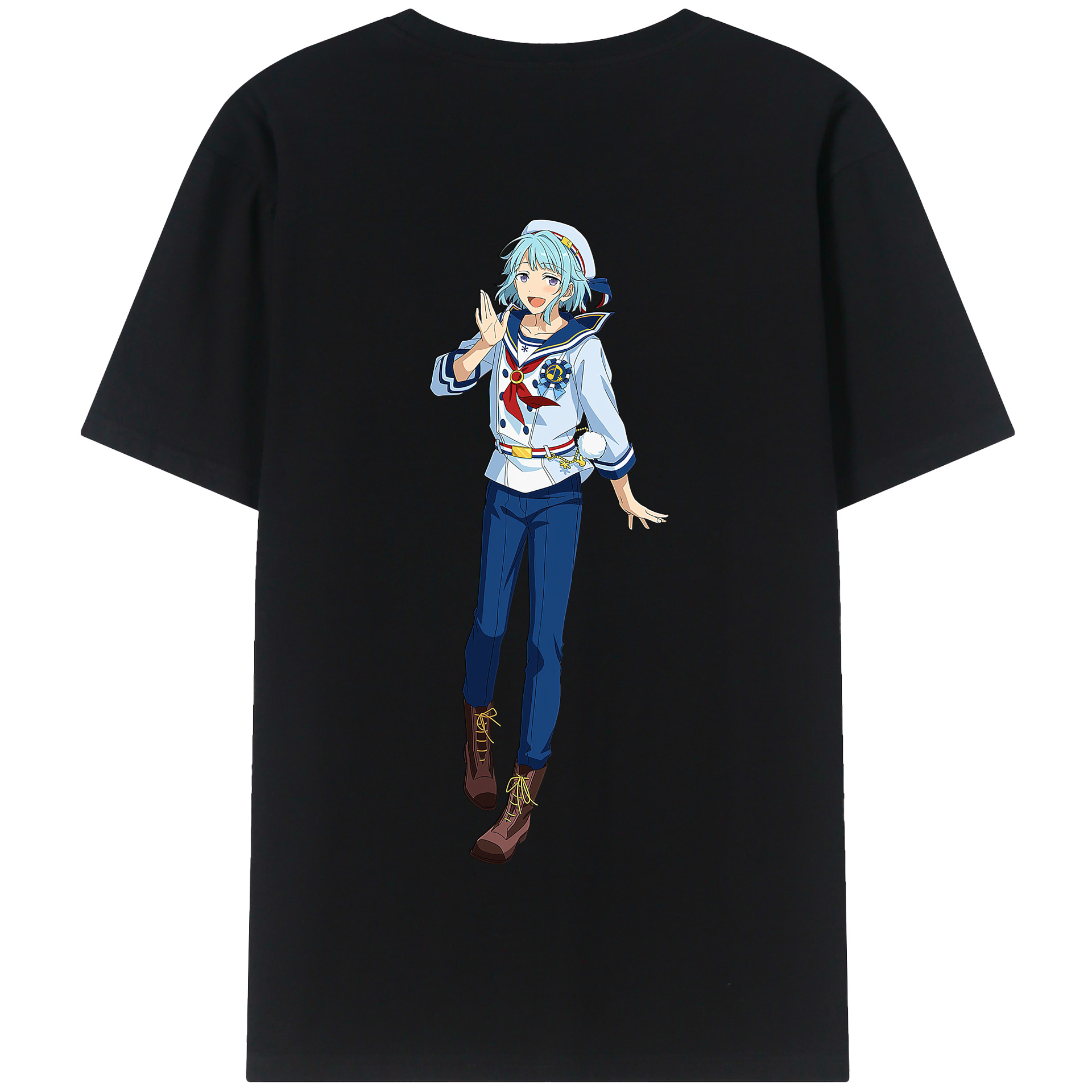 （画像用） あんさんぶるスターズ! Ensemble Stars 綿100％半袖Tシャツ（背面プリント）
