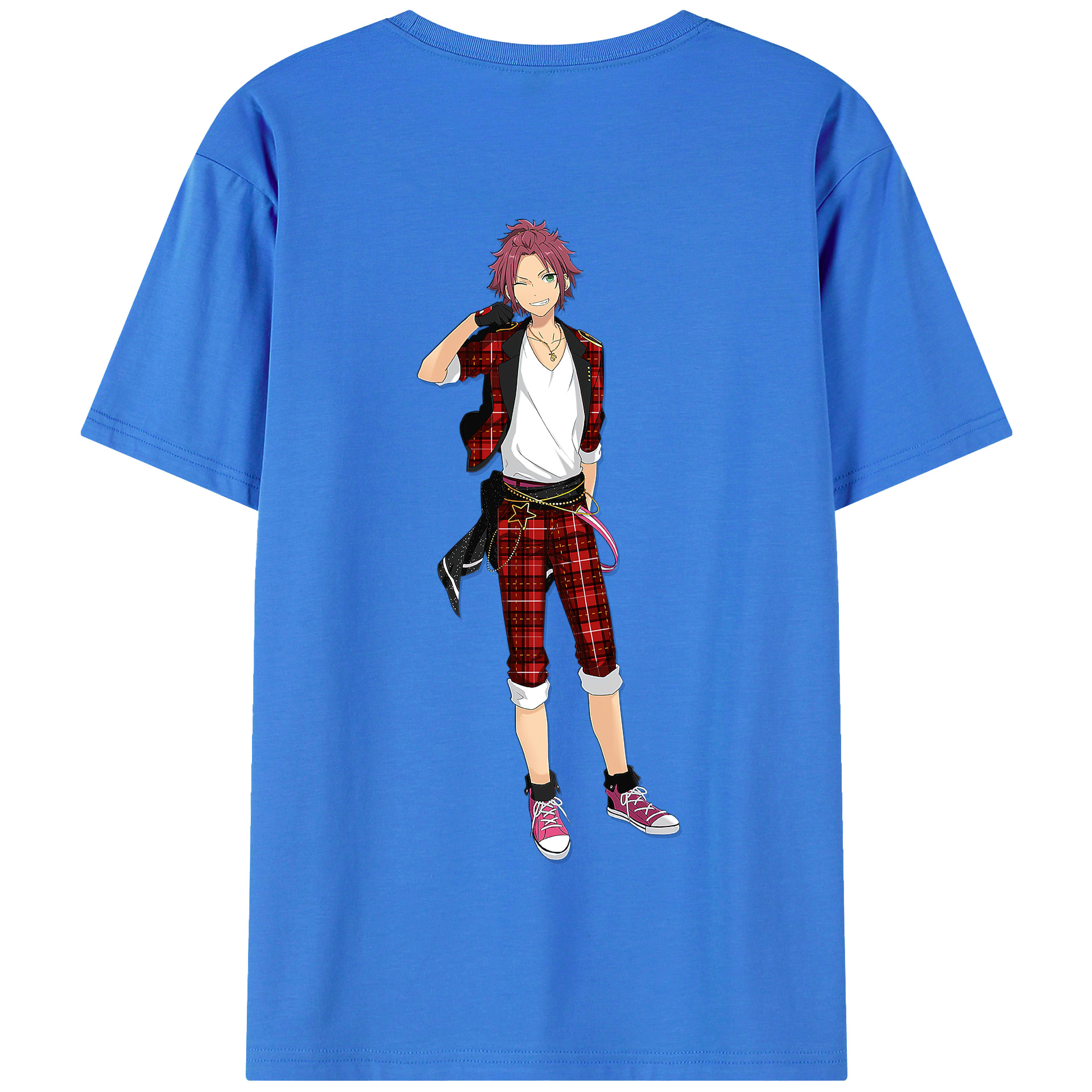 （画像用） あんさんぶるスターズ! Ensemble Stars 綿100％半袖Tシャツ（背面プリント）