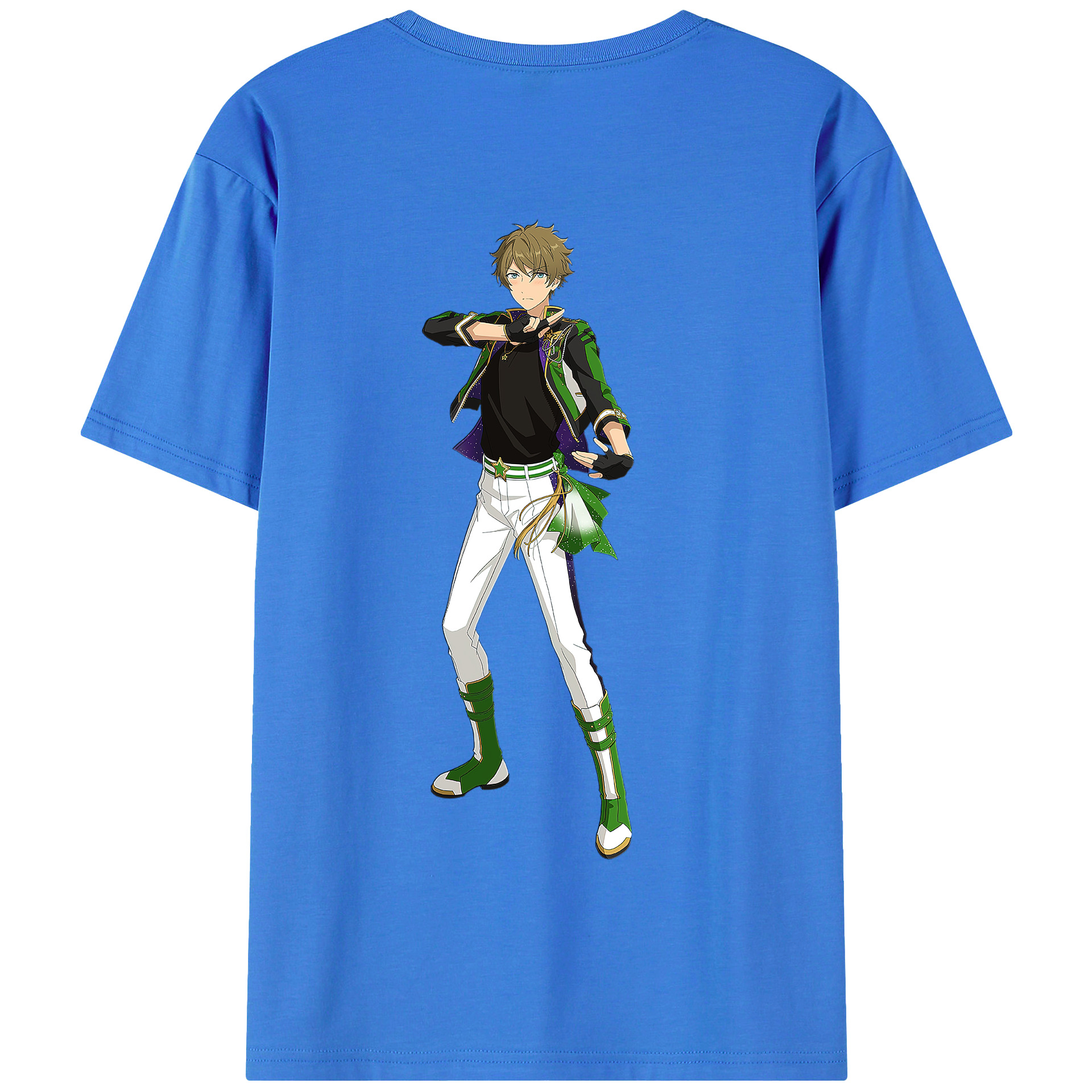 （画像用） あんさんぶるスターズ! Ensemble Stars 綿100％半袖Tシャツ（背面プリント）