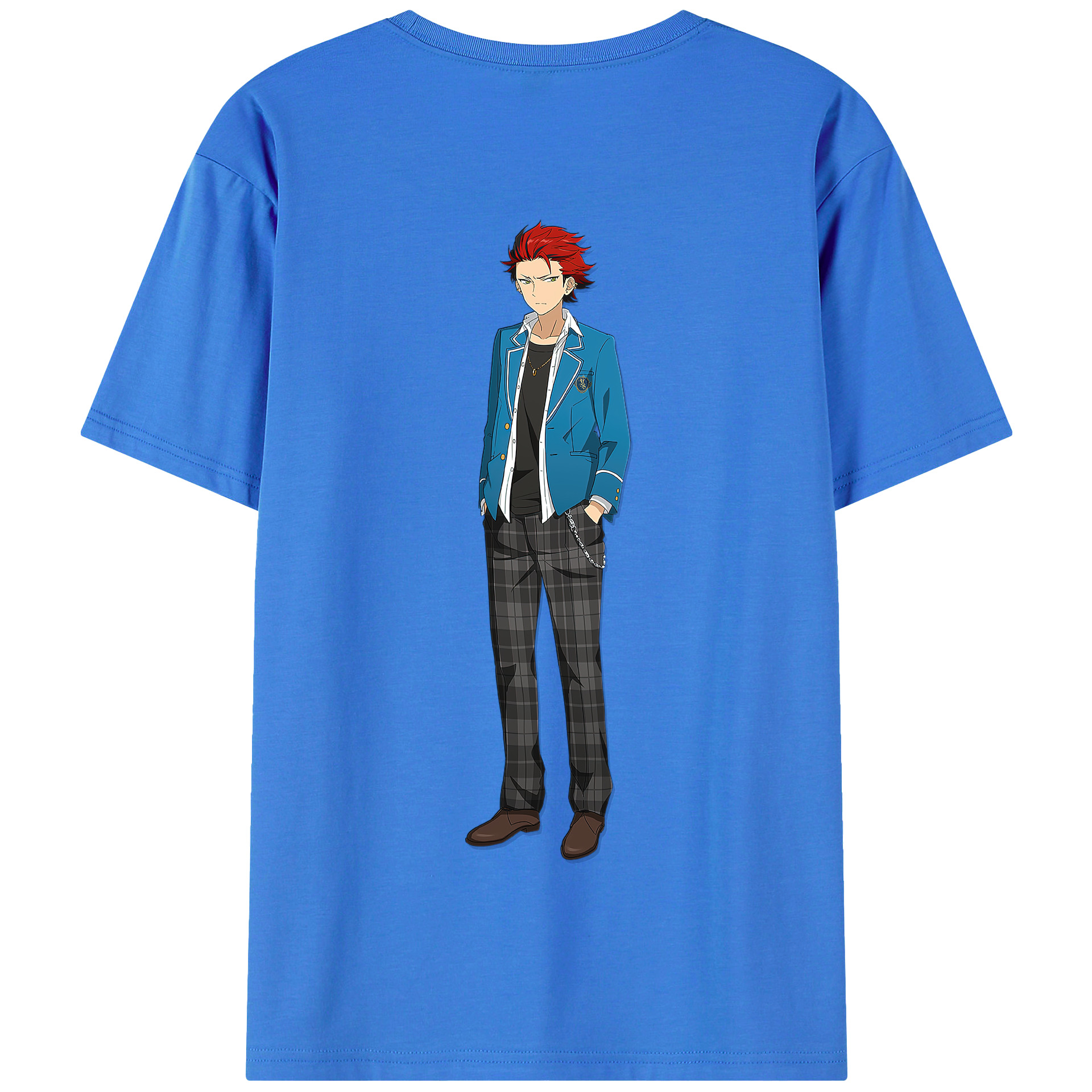 （画像用） あんさんぶるスターズ! Ensemble Stars 綿100％半袖Tシャツ（背面プリント）