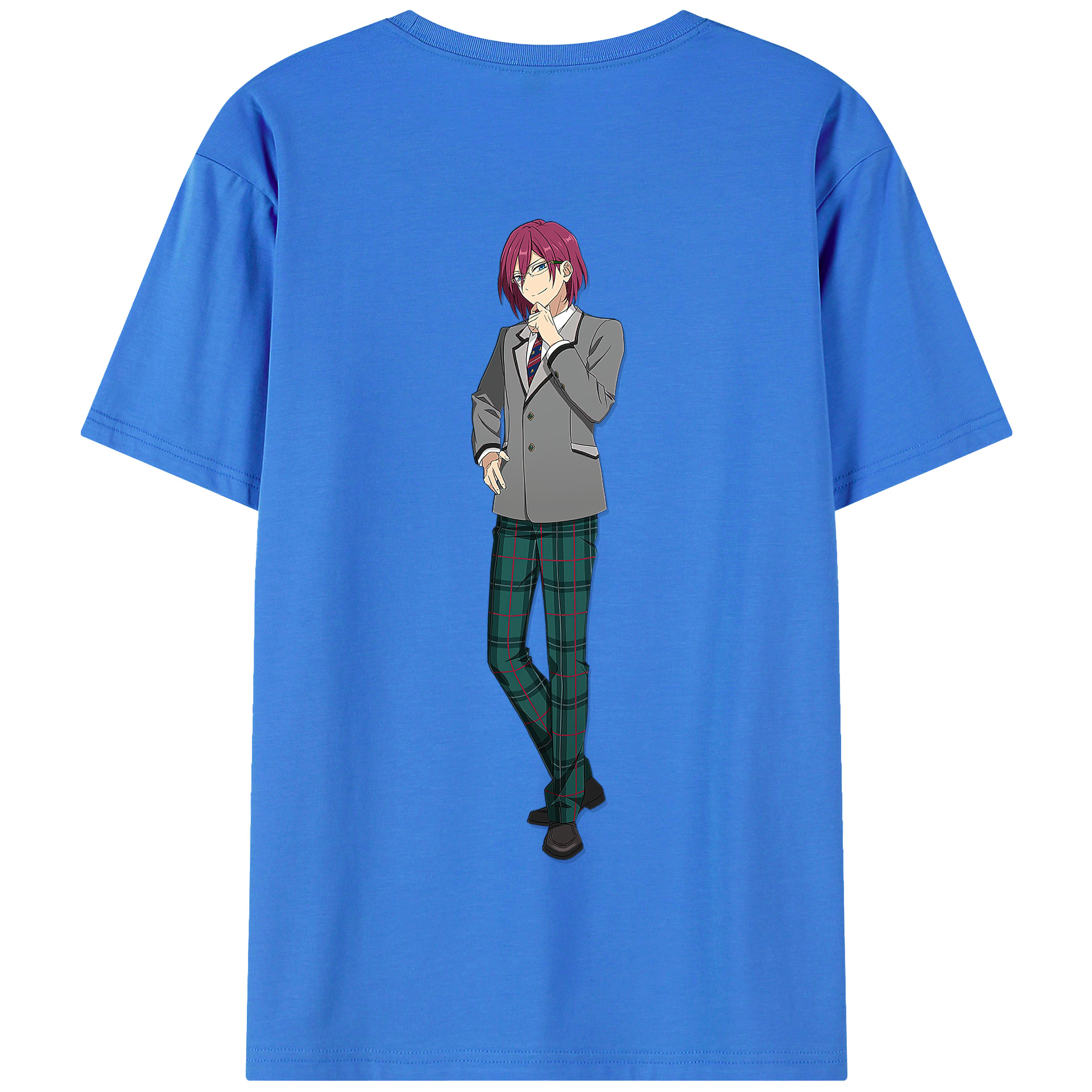 （画像用） あんさんぶるスターズ! Ensemble Stars 綿100％半袖Tシャツ（背面プリント）