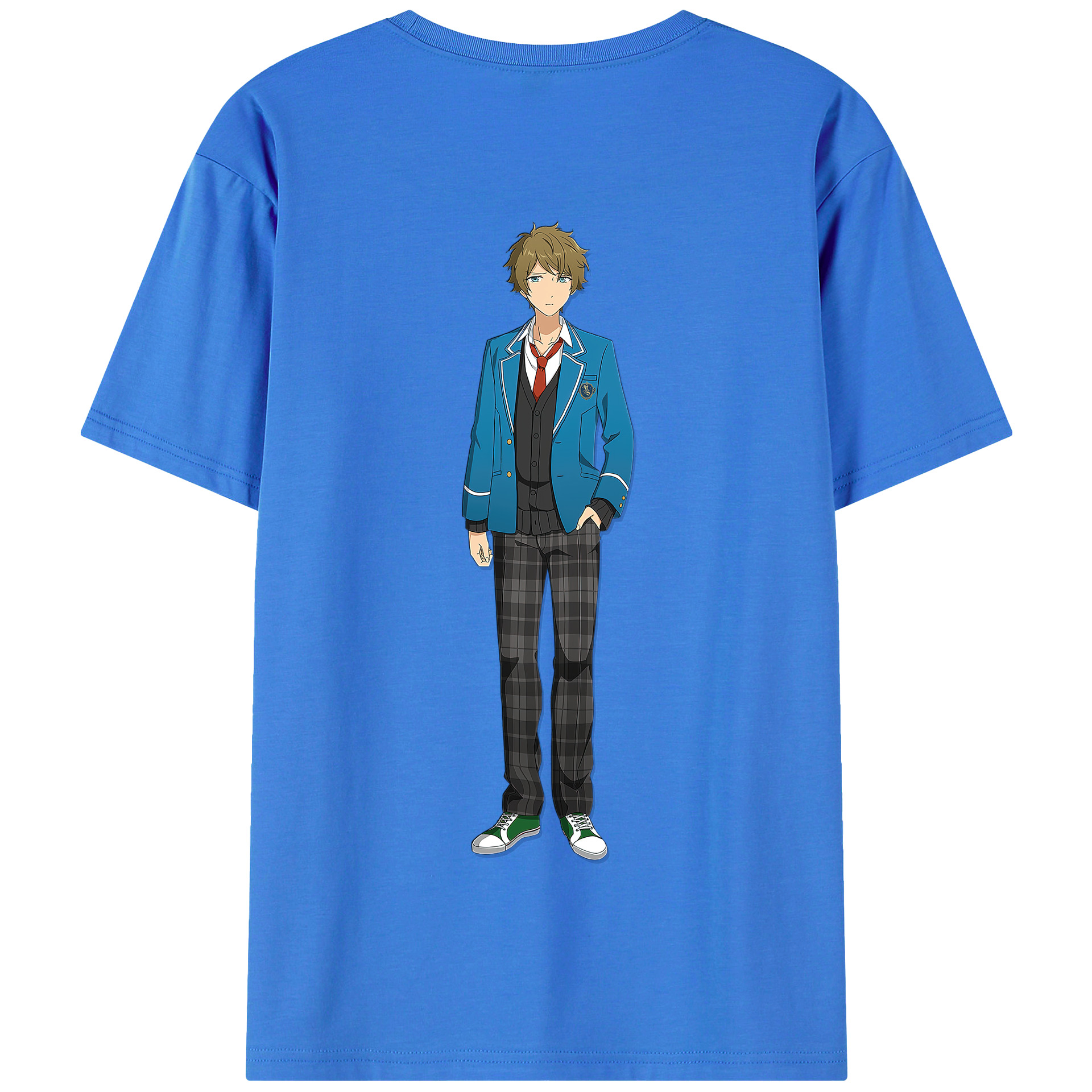 （画像用） あんさんぶるスターズ! Ensemble Stars 綿100％半袖Tシャツ（背面プリント）