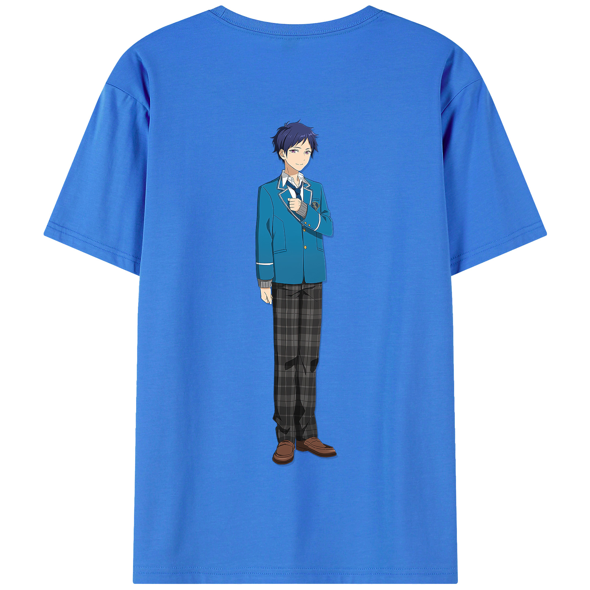 （画像用） あんさんぶるスターズ! Ensemble Stars 綿100％半袖Tシャツ（背面プリント）