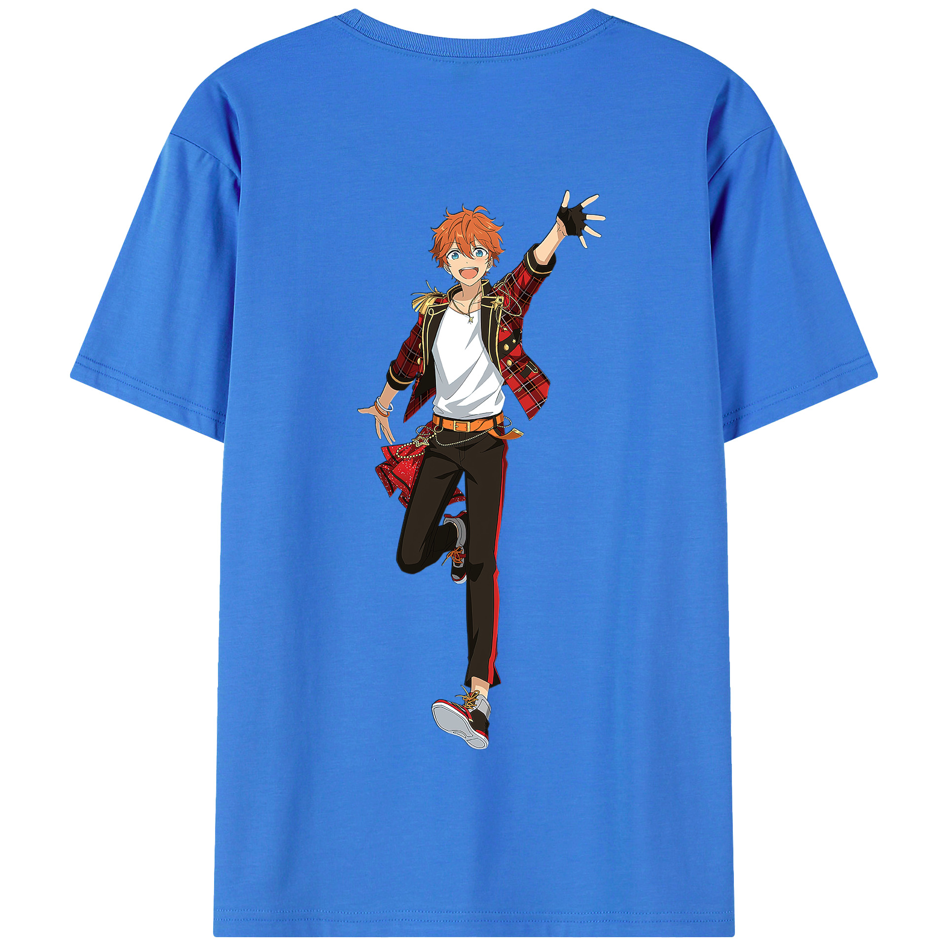 （画像用） あんさんぶるスターズ! Ensemble Stars 綿100％半袖Tシャツ（背面プリント）