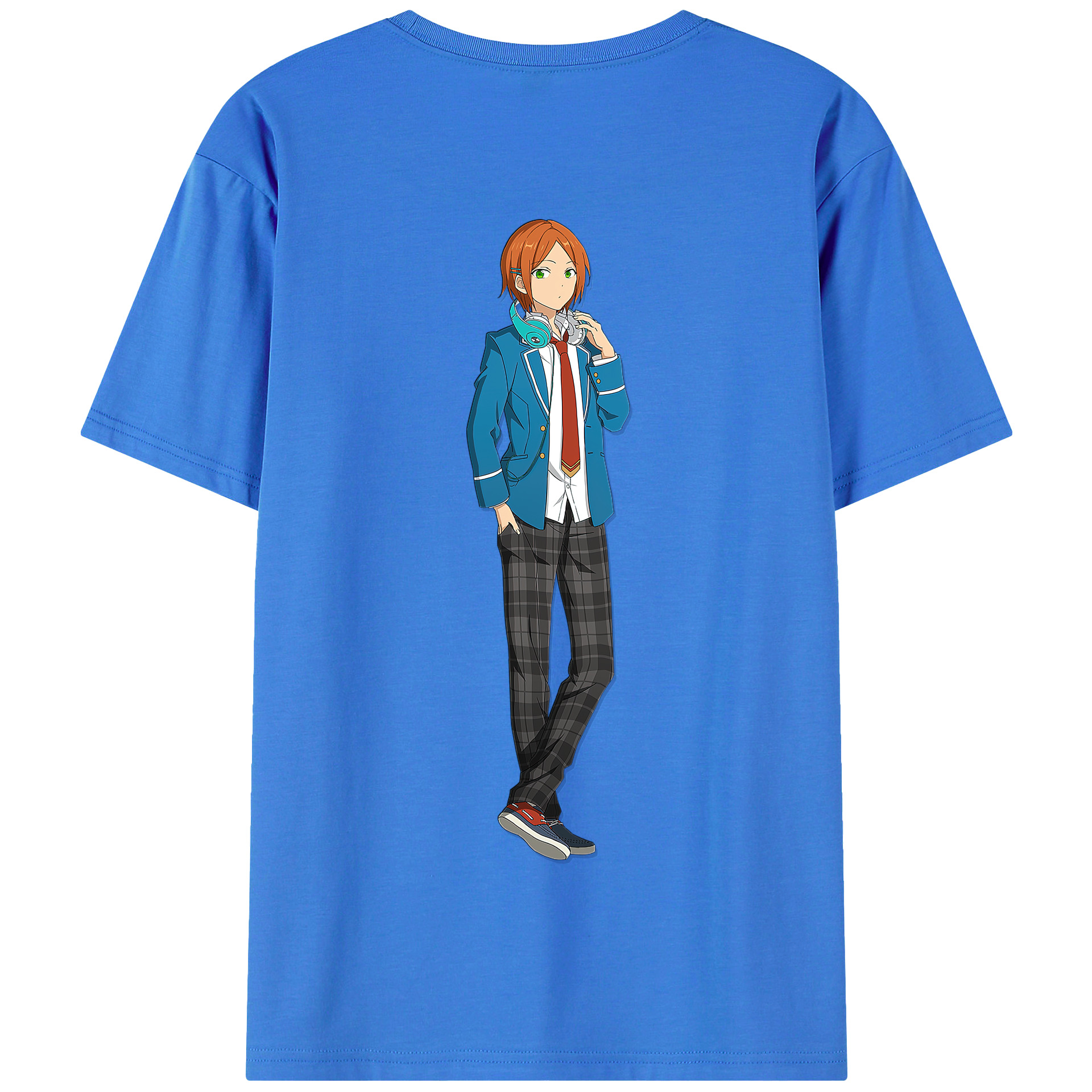 （画像用） あんさんぶるスターズ! Ensemble Stars 綿100％半袖Tシャツ（背面プリント）