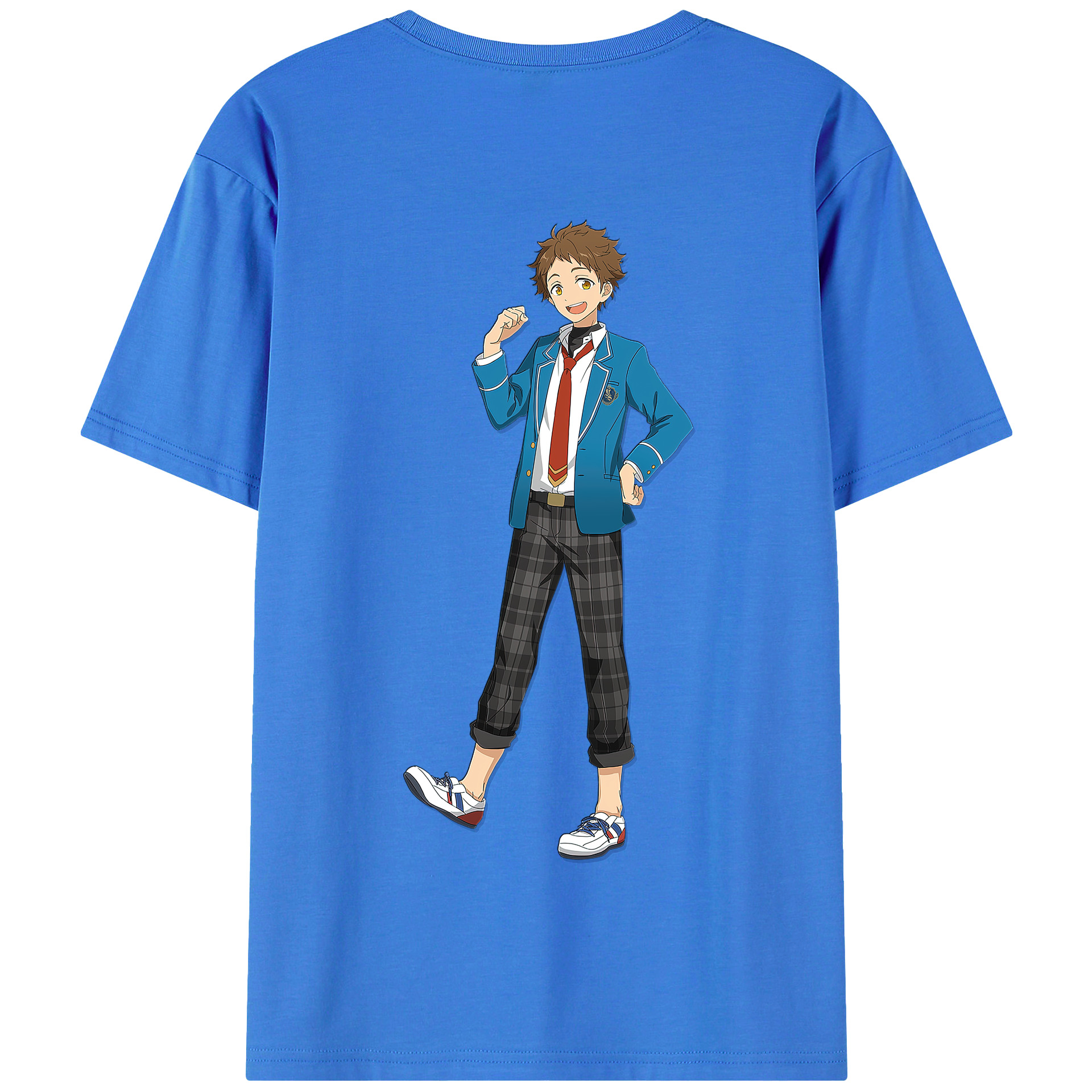 （画像用） あんさんぶるスターズ! Ensemble Stars 綿100％半袖Tシャツ（背面プリント）