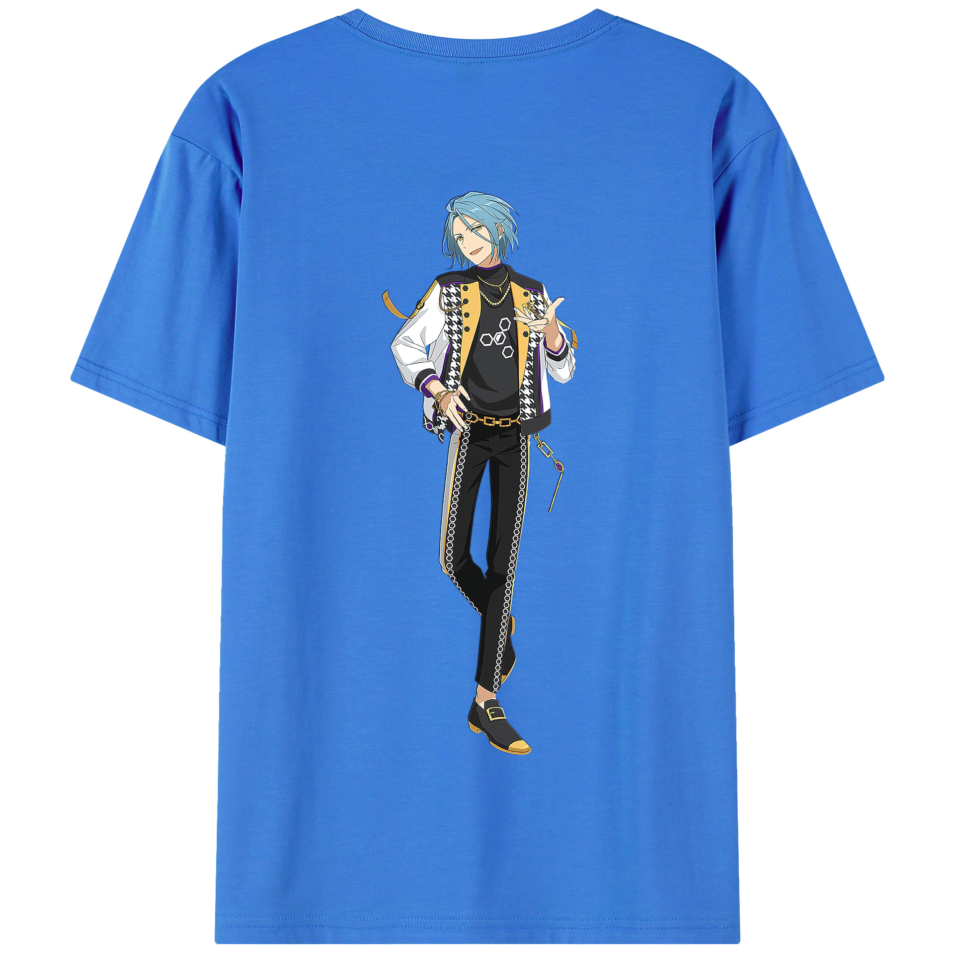 （画像用） あんさんぶるスターズ! Ensemble Stars 綿100％半袖Tシャツ（背面プリント）