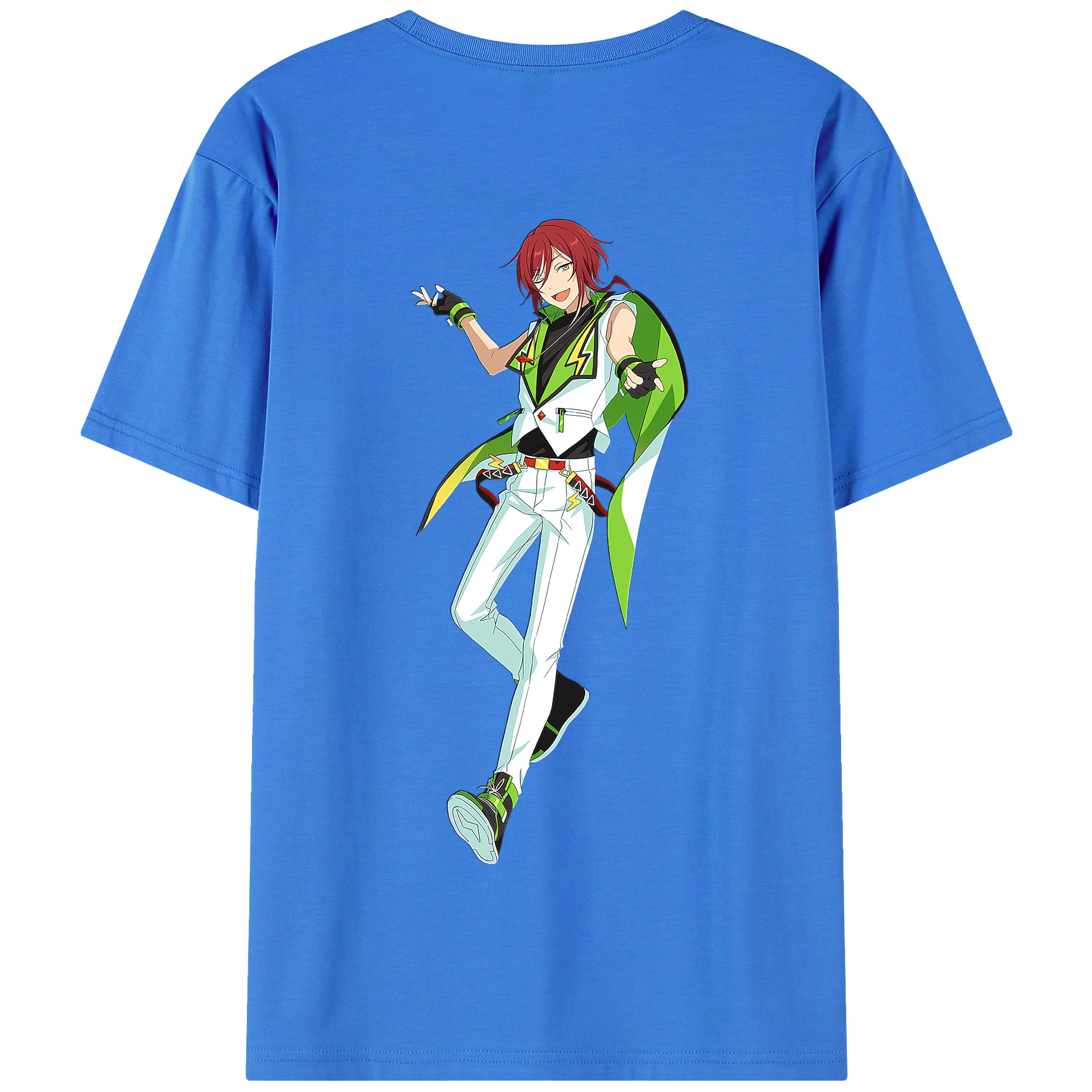 （画像用） あんさんぶるスターズ! Ensemble Stars 綿100％半袖Tシャツ（背面プリント）
