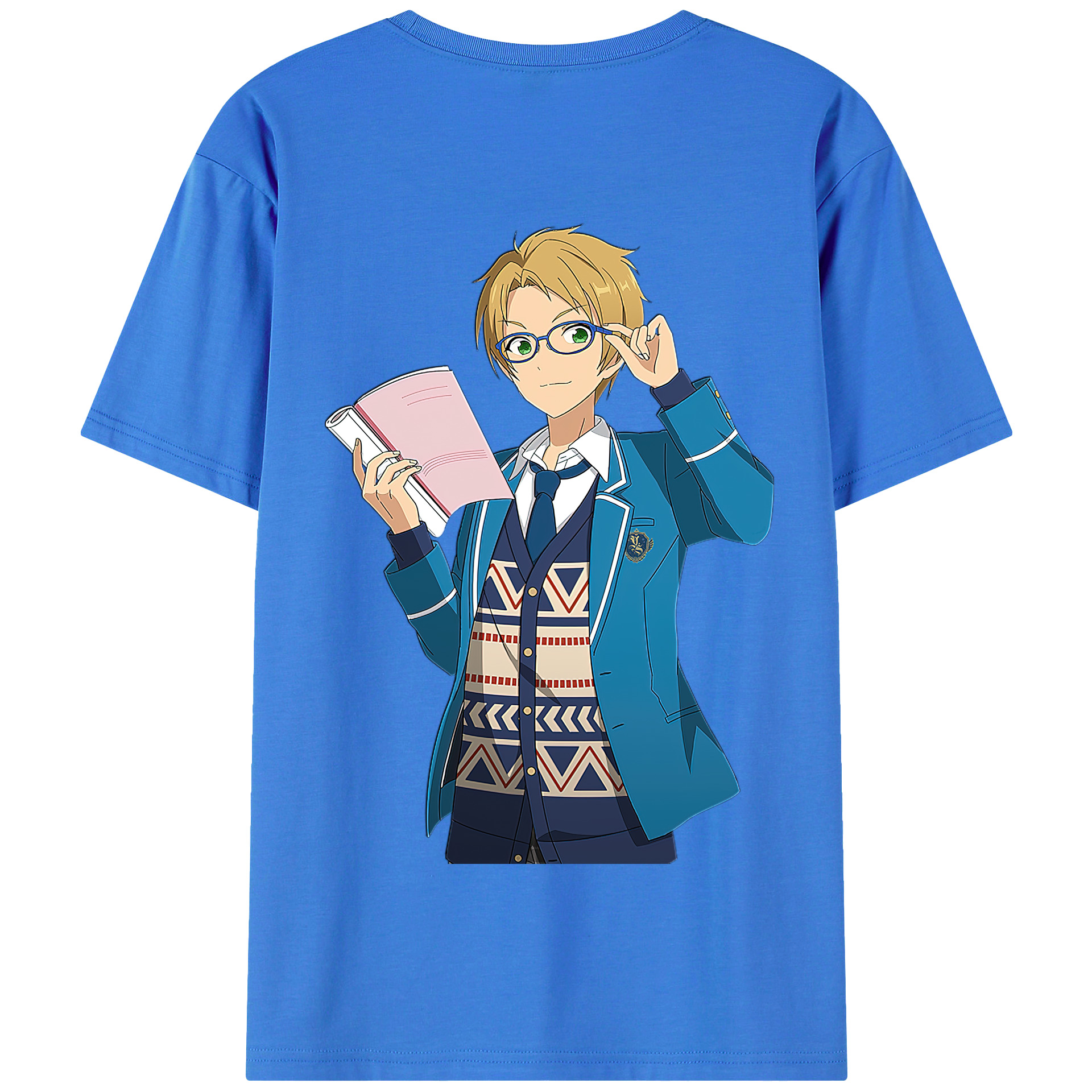 （画像用） あんさんぶるスターズ! Ensemble Stars 綿100％半袖Tシャツ（背面プリント）