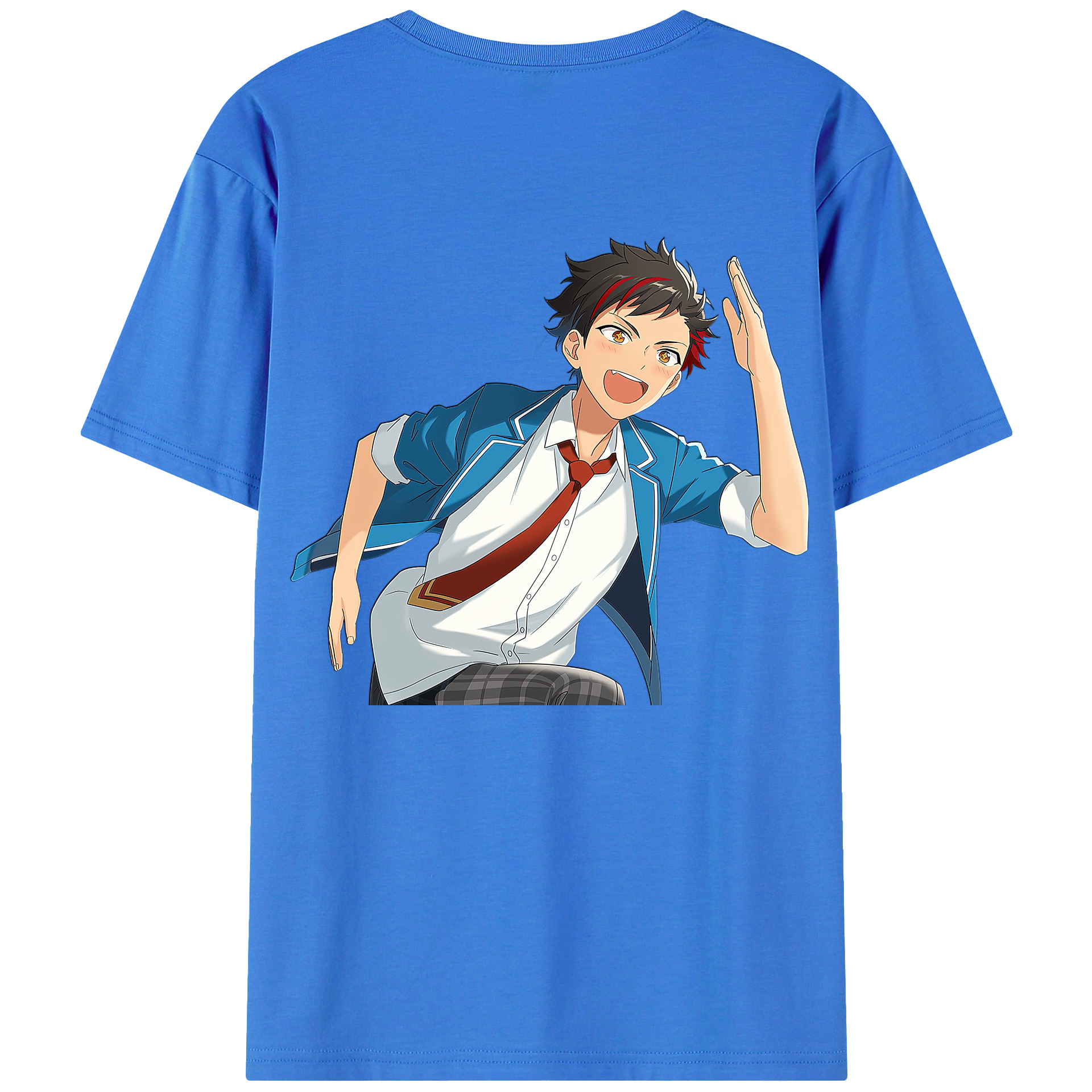 （画像用） あんさんぶるスターズ! Ensemble Stars 綿100％半袖Tシャツ（背面プリント）