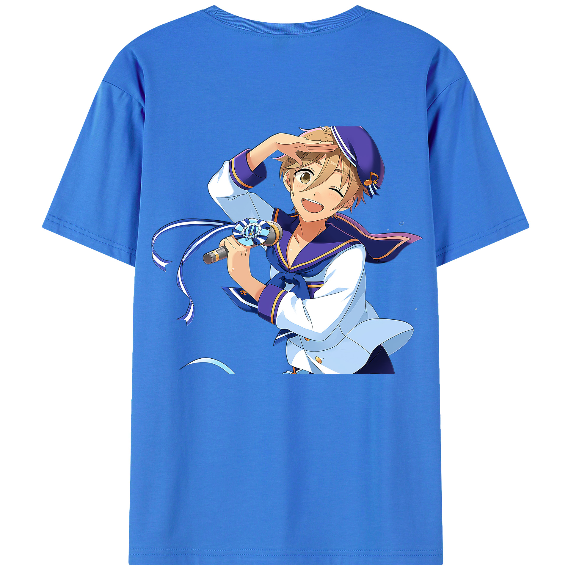 （画像用） あんさんぶるスターズ! Ensemble Stars 綿100％半袖Tシャツ（背面プリント）