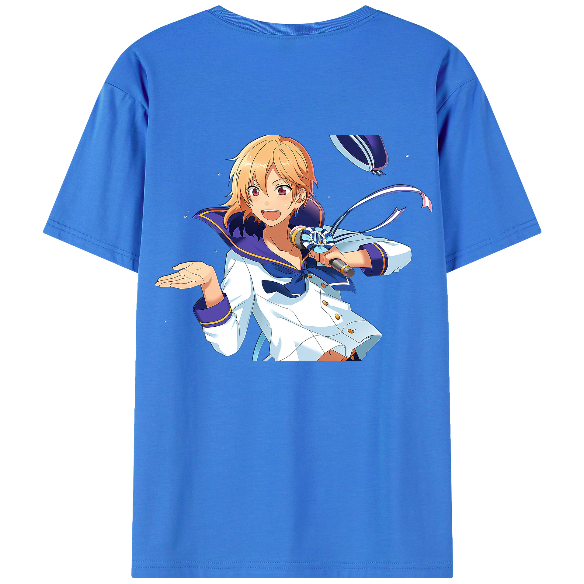（画像用） あんさんぶるスターズ! Ensemble Stars 綿100％半袖Tシャツ（背面プリント）