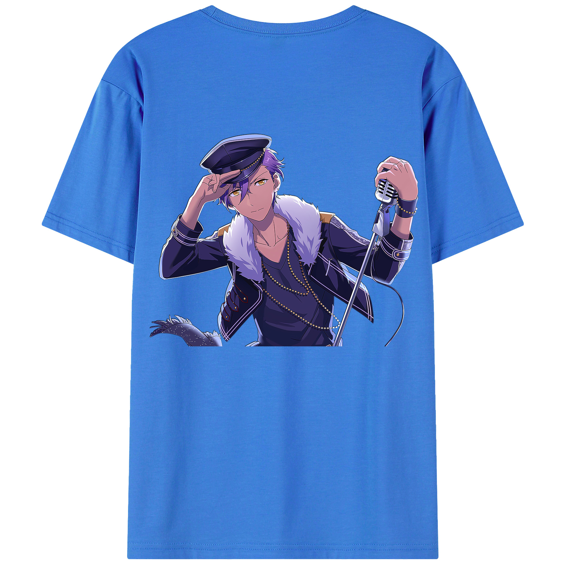 （画像用） あんさんぶるスターズ! Ensemble Stars 綿100％半袖Tシャツ（背面プリント）