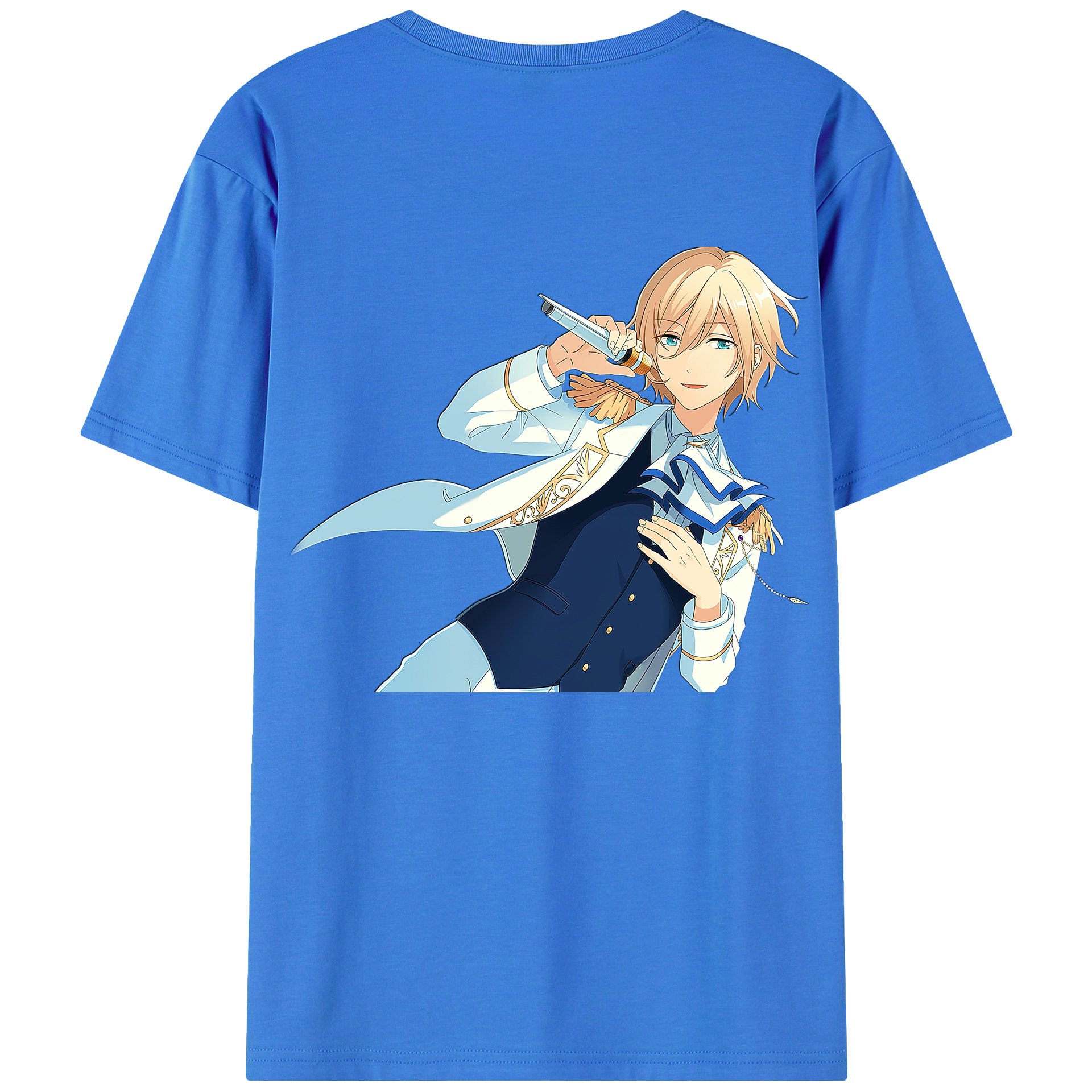 （画像用） あんさんぶるスターズ! Ensemble Stars 綿100％半袖Tシャツ（背面プリント）