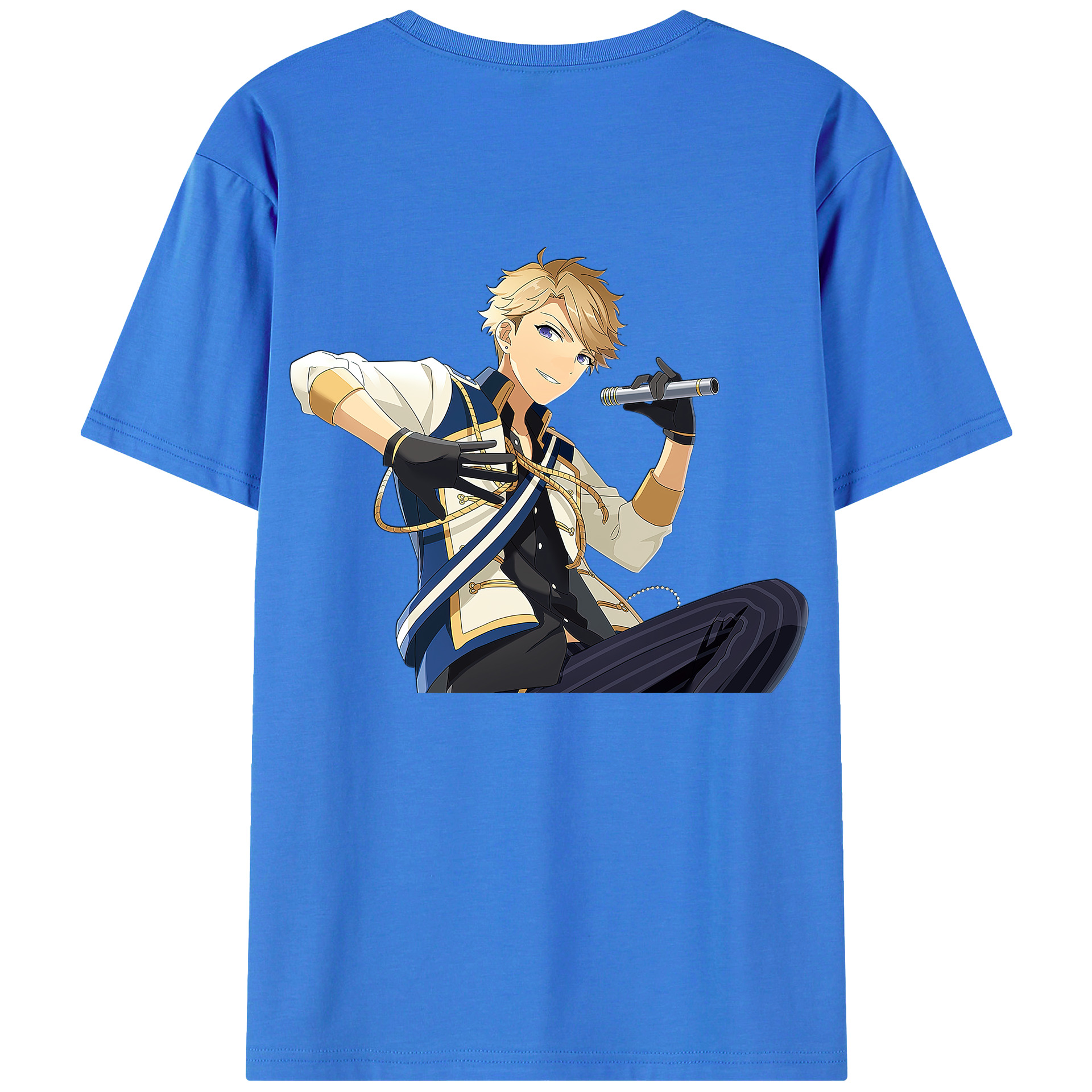 （画像用） あんさんぶるスターズ! Ensemble Stars 綿100％半袖Tシャツ（背面プリント）