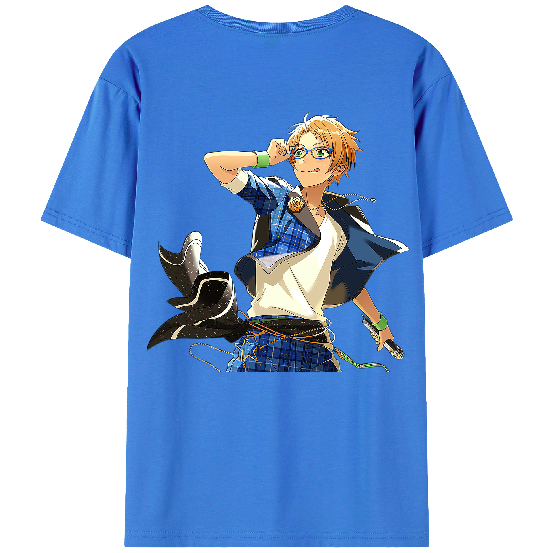 （画像用） あんさんぶるスターズ! Ensemble Stars 綿100％半袖Tシャツ（背面プリント）