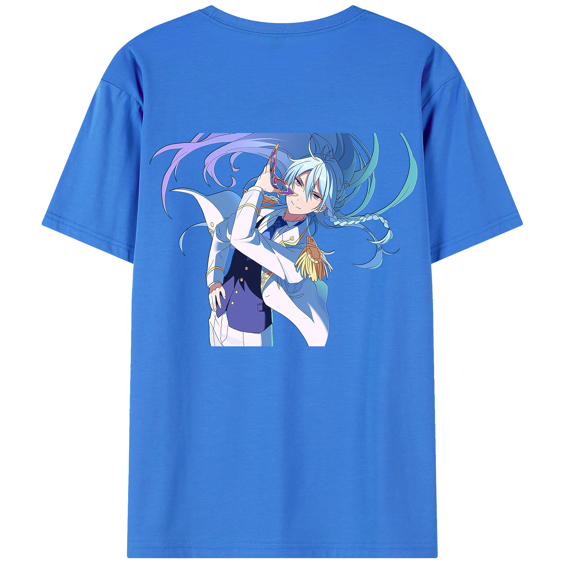 （画像用） あんさんぶるスターズ! Ensemble Stars 綿100％半袖Tシャツ（背面プリント）