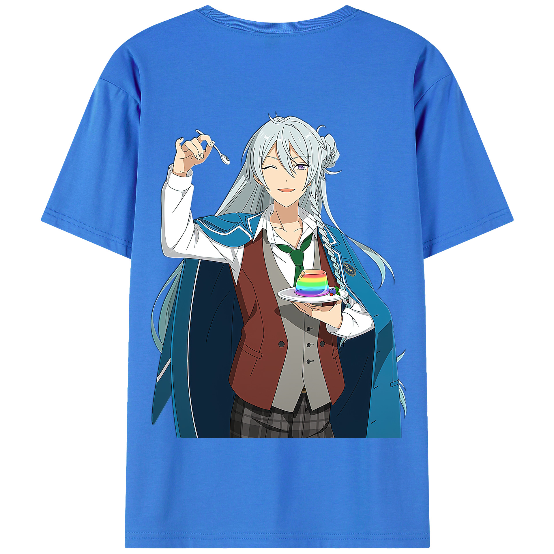 （画像用） あんさんぶるスターズ! Ensemble Stars 綿100％半袖Tシャツ（背面プリント）