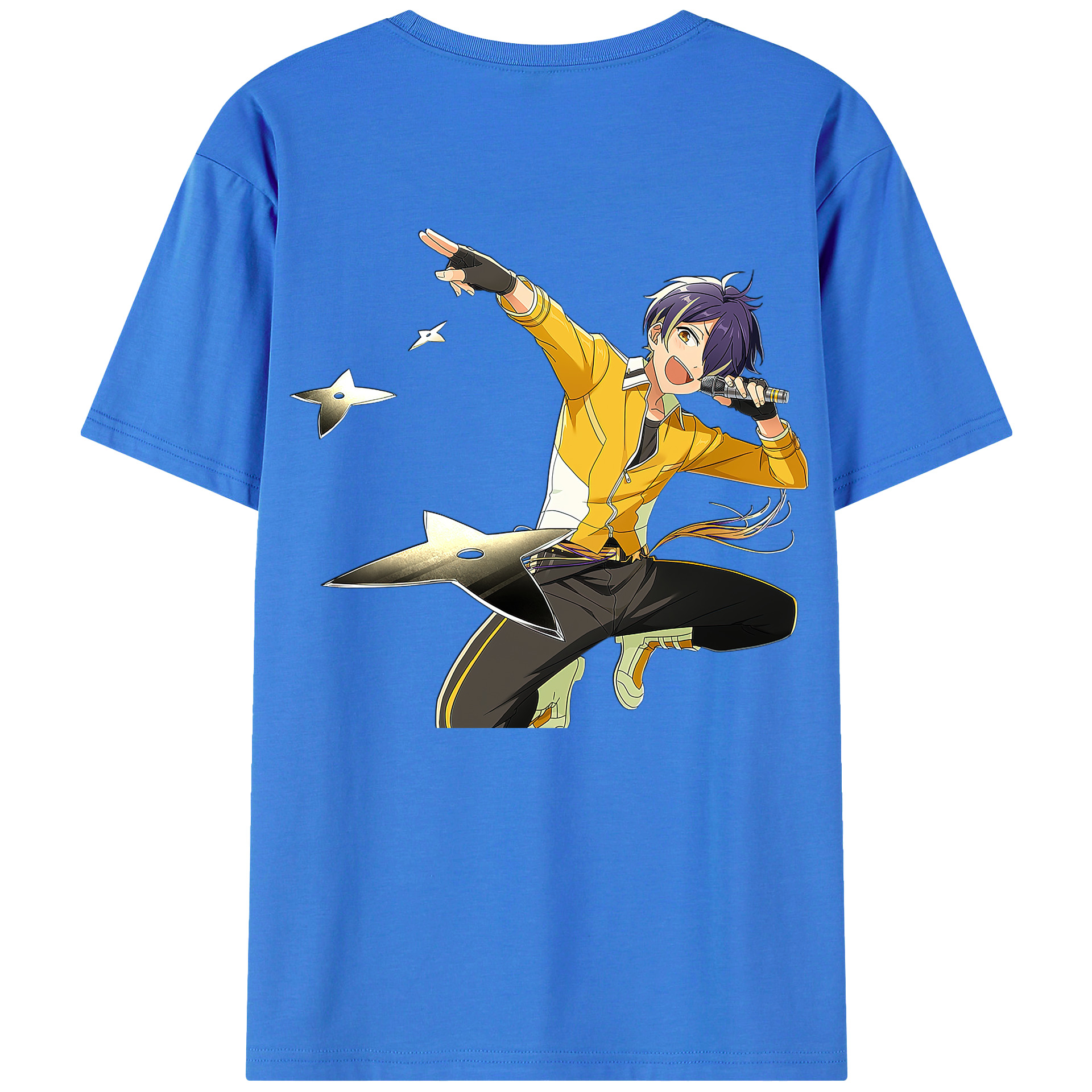 （画像用） あんさんぶるスターズ! Ensemble Stars 綿100％半袖Tシャツ（背面プリント）