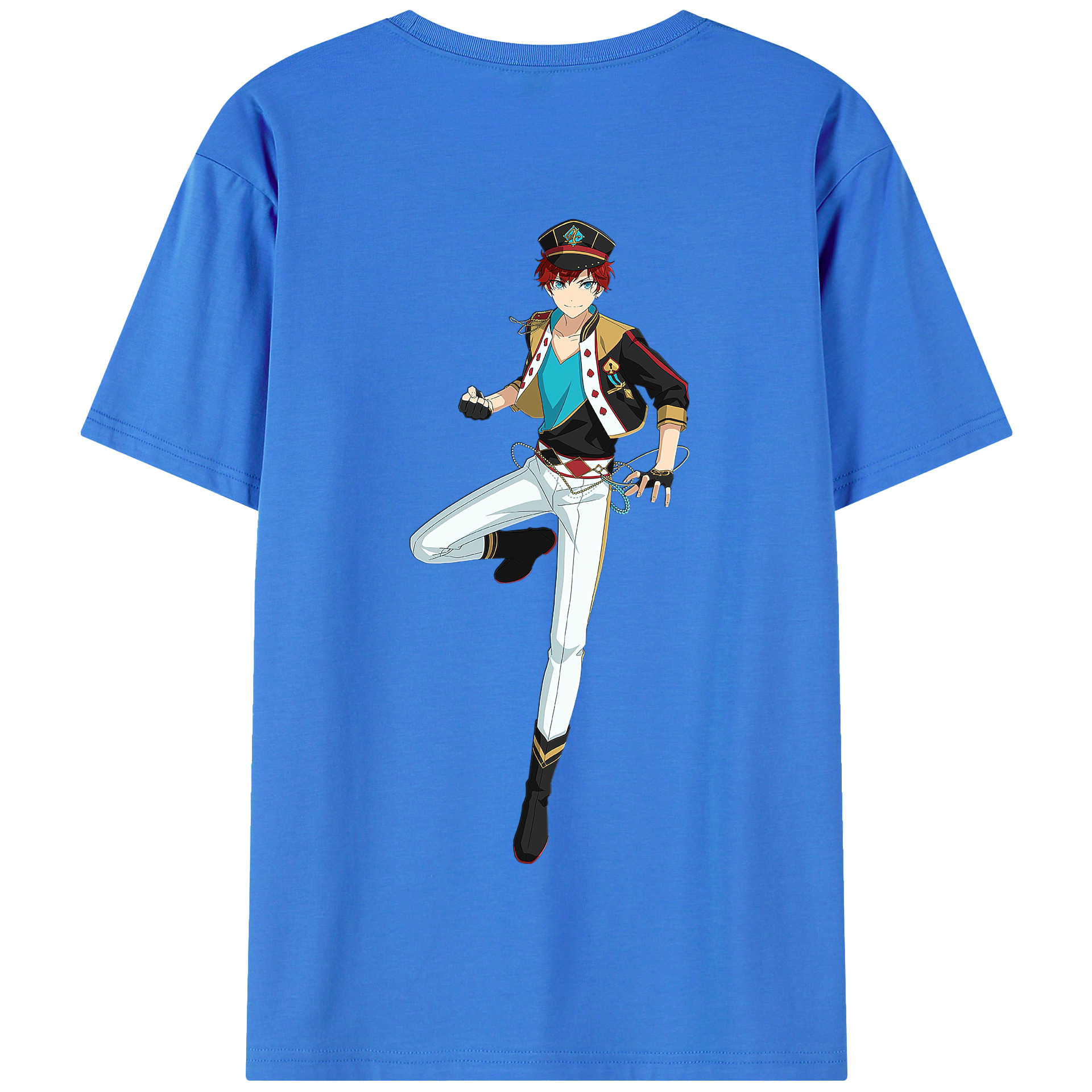 （画像用） あんさんぶるスターズ! Ensemble Stars 綿100％半袖Tシャツ（背面プリント）