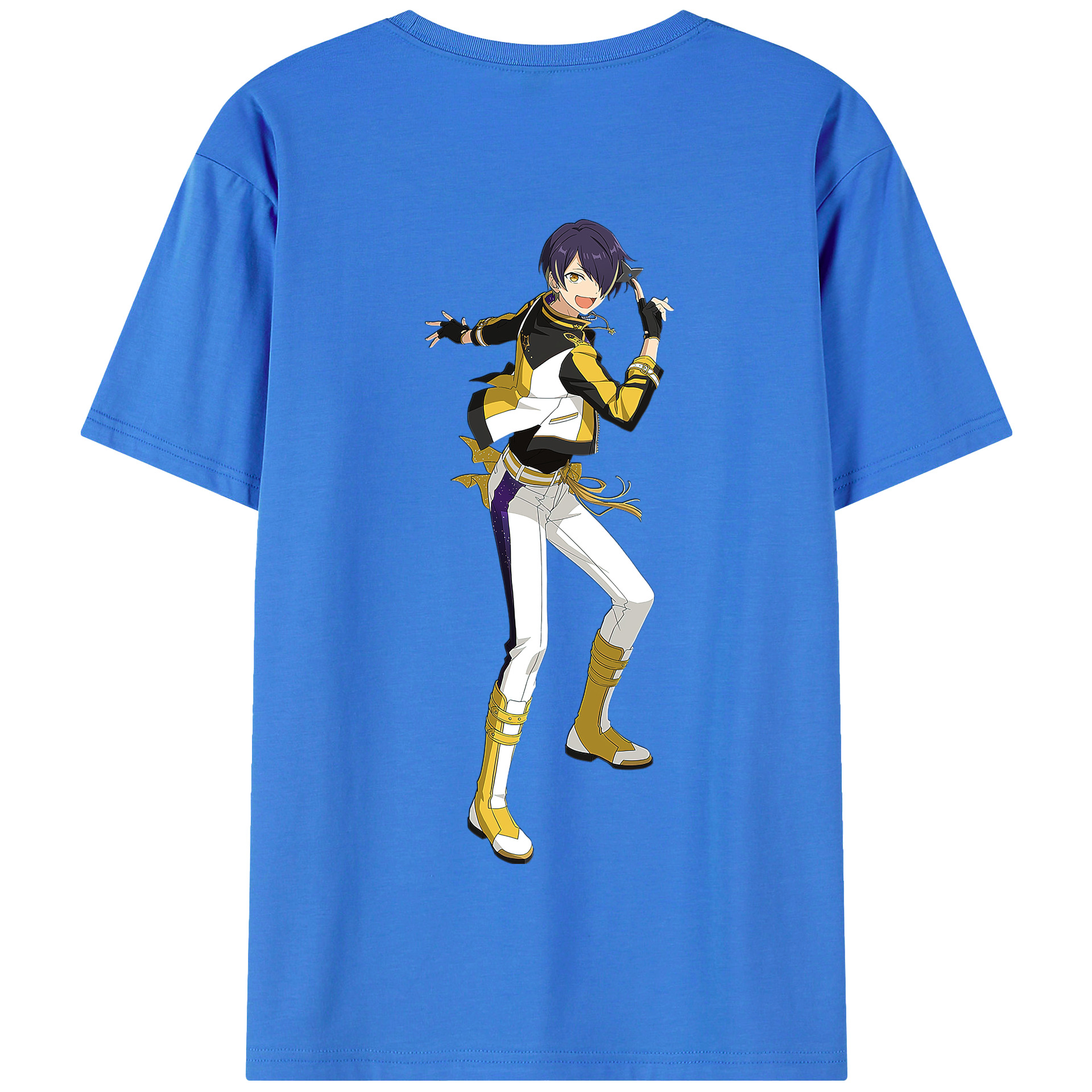 （画像用） あんさんぶるスターズ! Ensemble Stars 綿100％半袖Tシャツ（背面プリント）