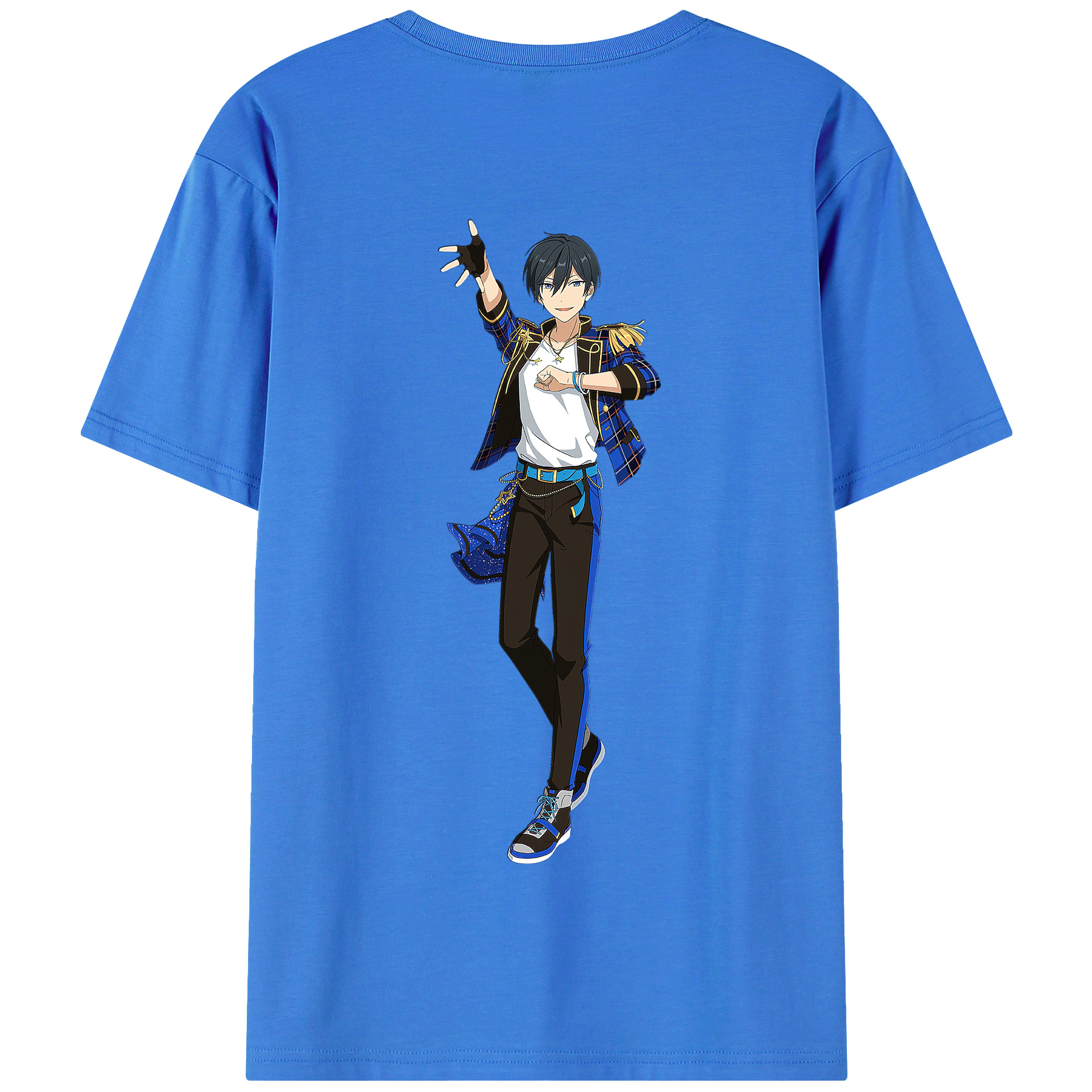 （画像用） あんさんぶるスターズ! Ensemble Stars 綿100％半袖Tシャツ（背面プリント）