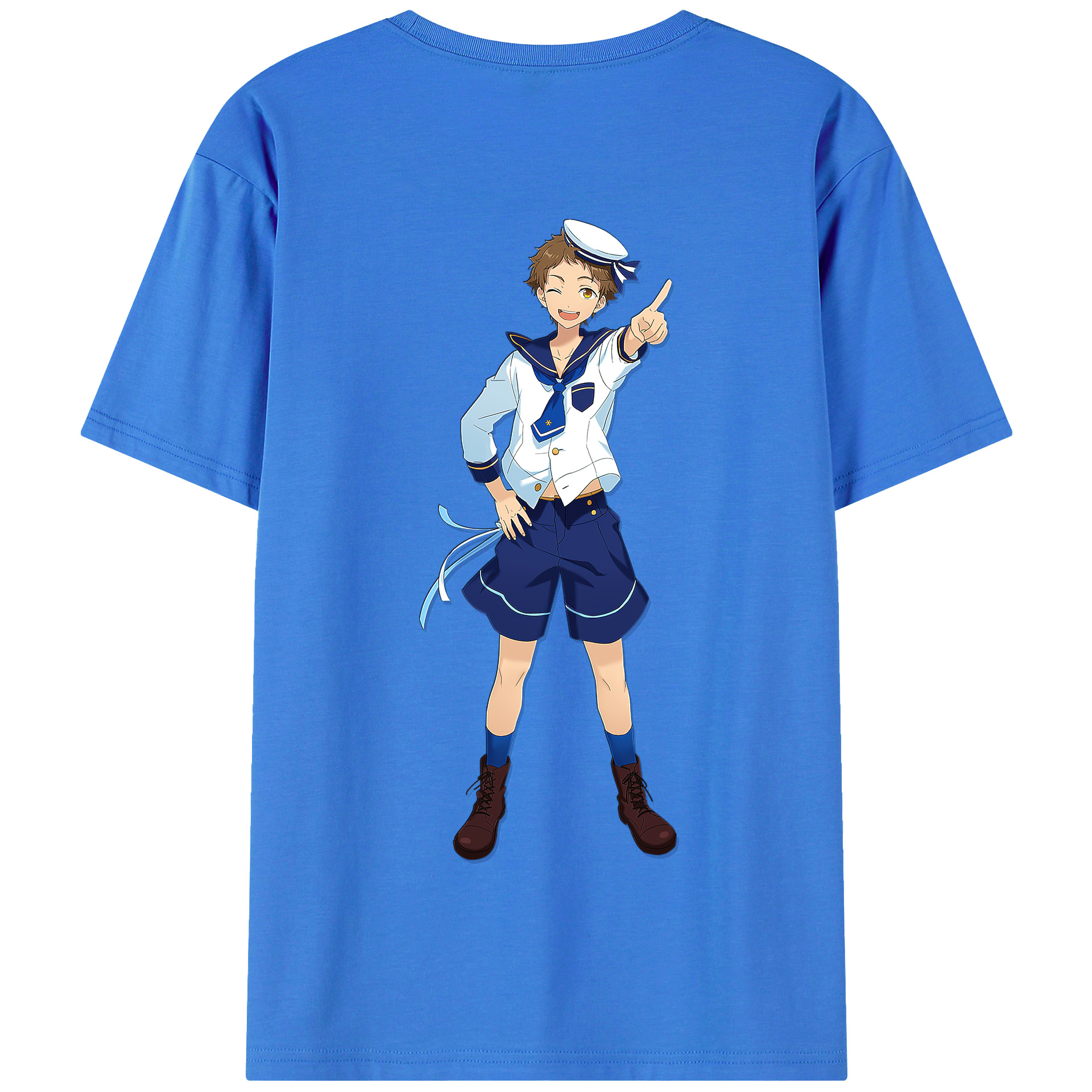 （画像用） あんさんぶるスターズ! Ensemble Stars 綿100％半袖Tシャツ（背面プリント）