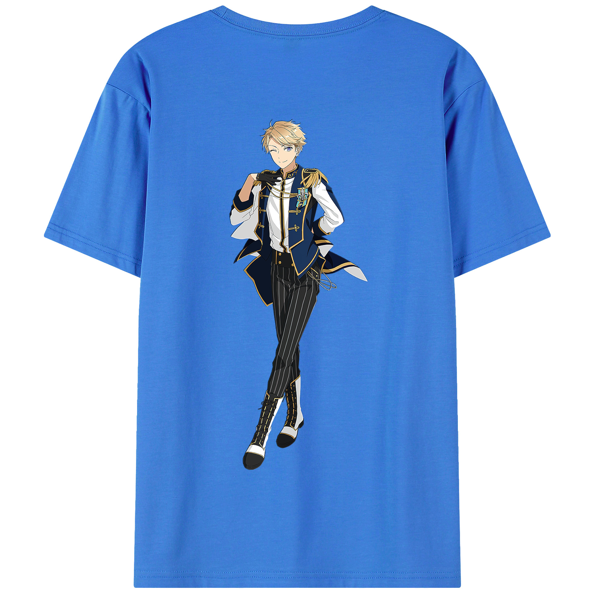 （画像用） あんさんぶるスターズ! Ensemble Stars 綿100％半袖Tシャツ（背面プリント）