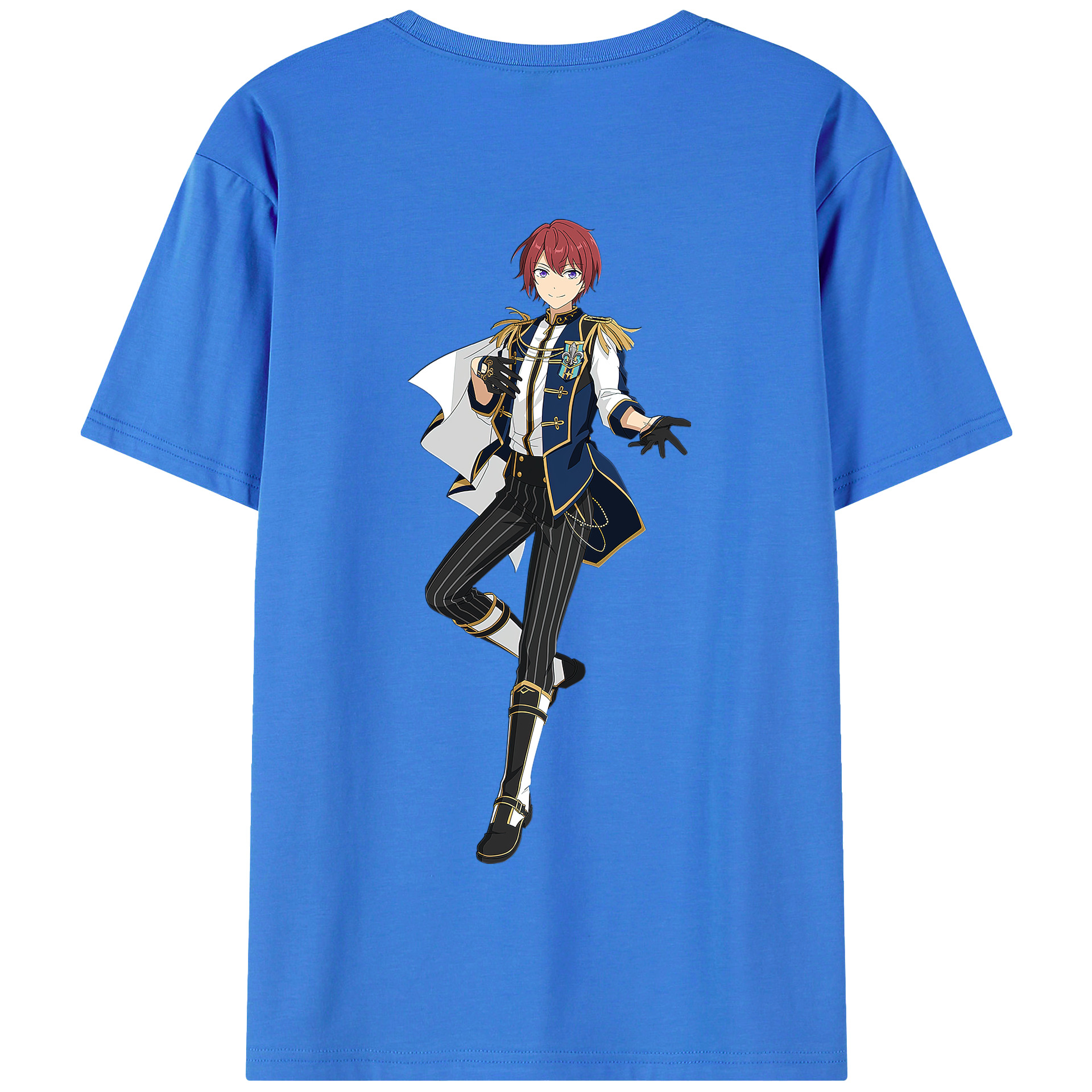 （画像用） あんさんぶるスターズ! Ensemble Stars 綿100％半袖Tシャツ（背面プリント）