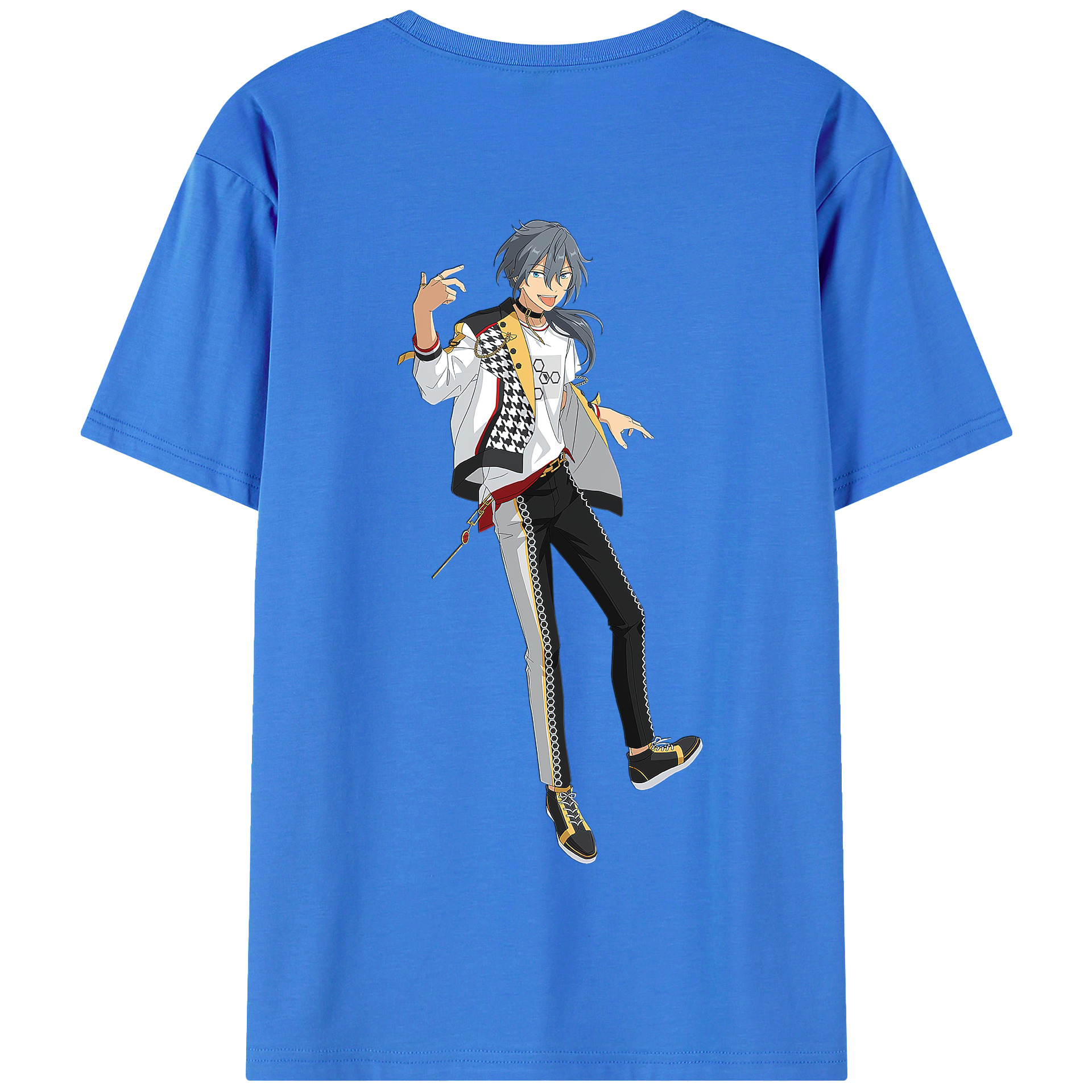 （画像用） あんさんぶるスターズ! Ensemble Stars 綿100％半袖Tシャツ（背面プリント）