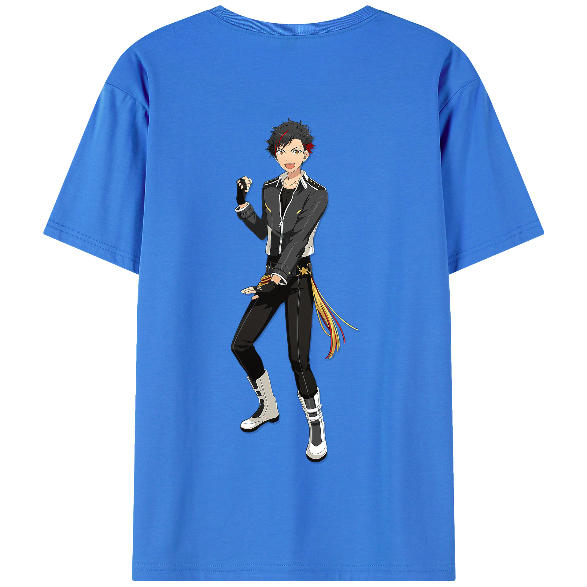 （画像用） あんさんぶるスターズ! Ensemble Stars 綿100％半袖Tシャツ（背面プリント）
