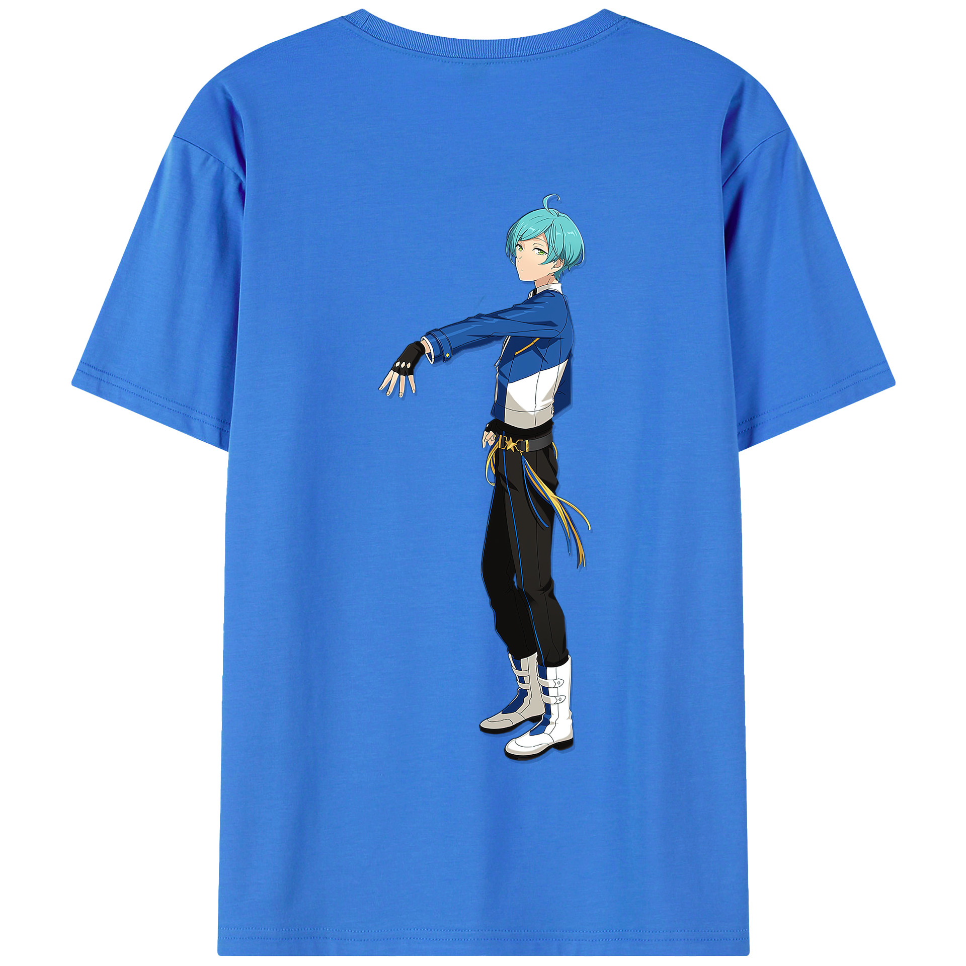 （画像用） あんさんぶるスターズ! Ensemble Stars 綿100％半袖Tシャツ（背面プリント）